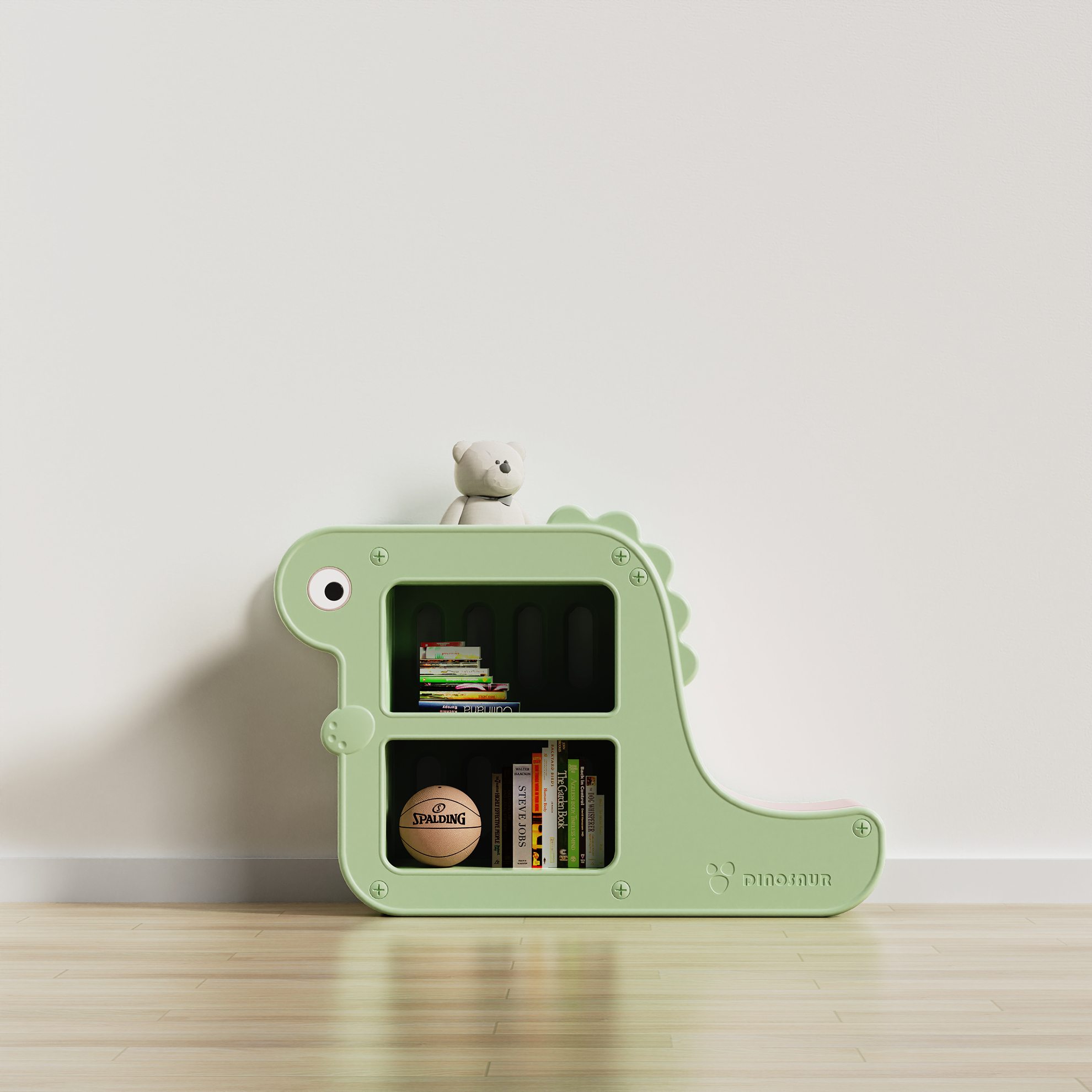Storage rack，dinosaur，Children bookshelf，