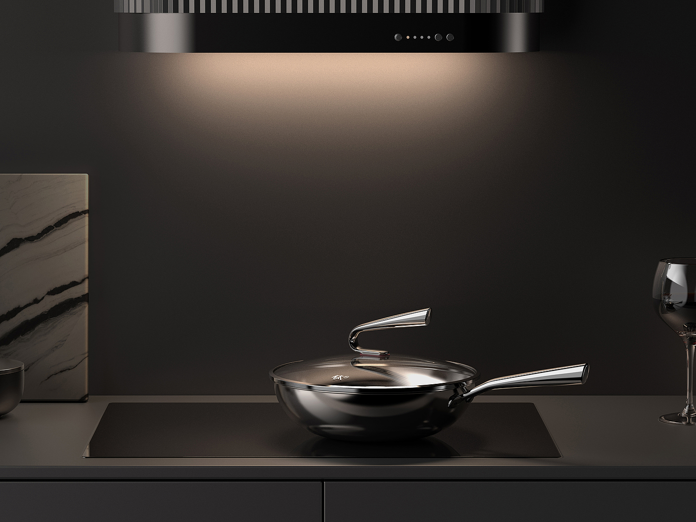 Wok，titanium，SUPOR，Uncoated，Titanium pot，