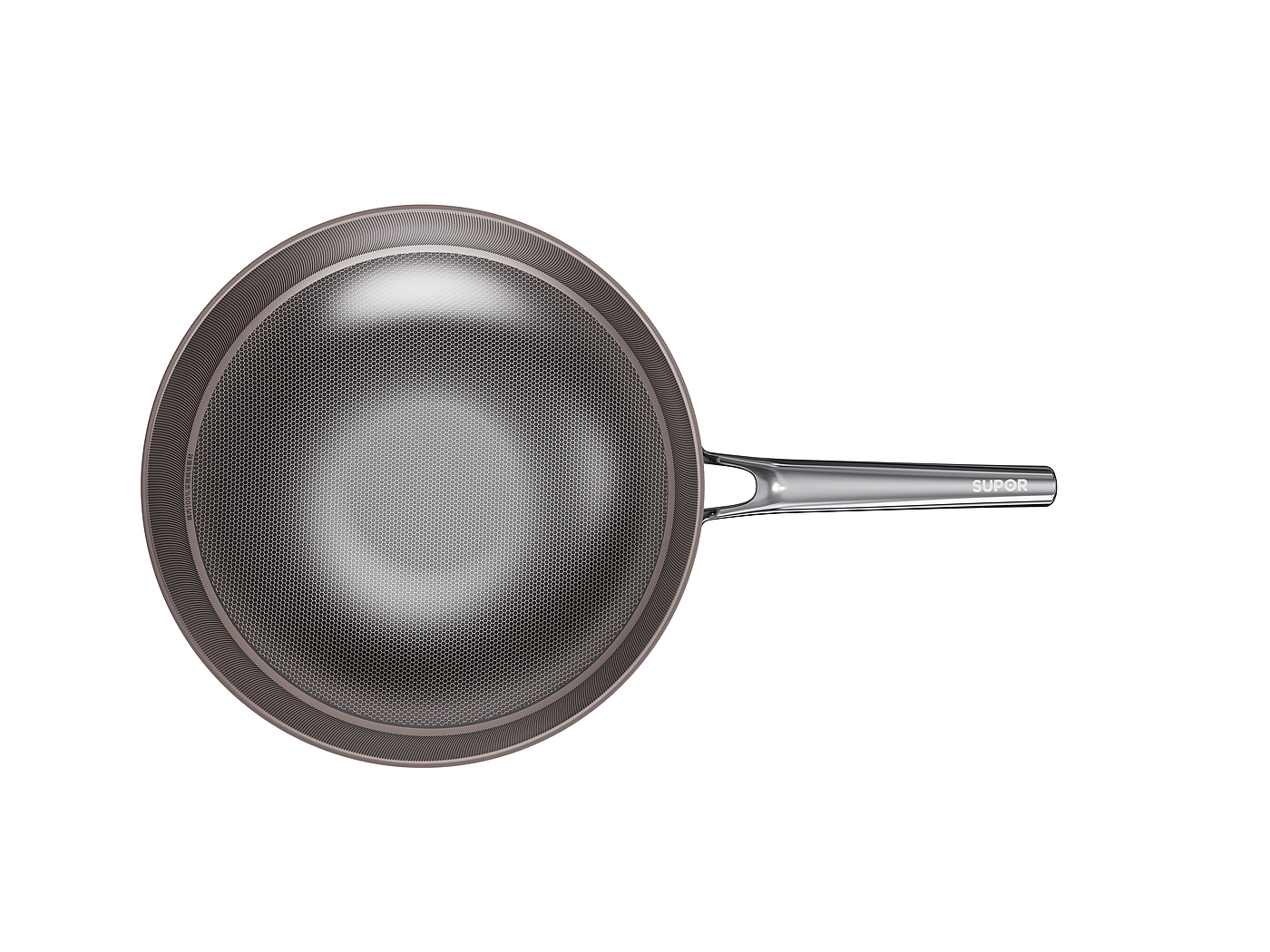 Wok，titanium，SUPOR，Uncoated，Titanium pot，