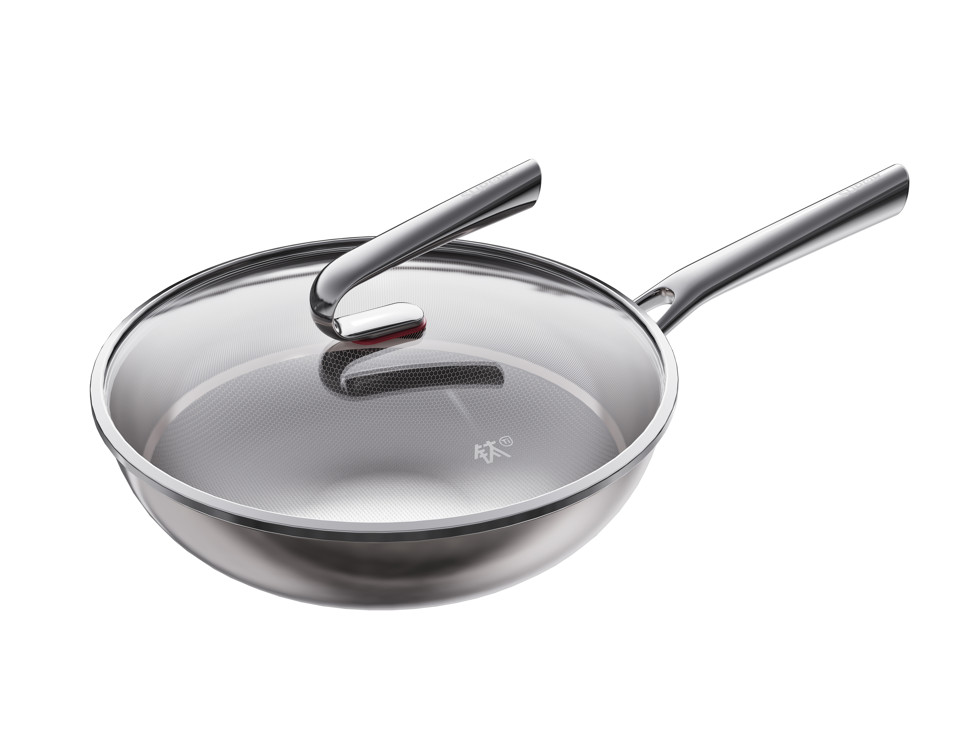 Wok，titanium，SUPOR，Uncoated，Titanium pot，