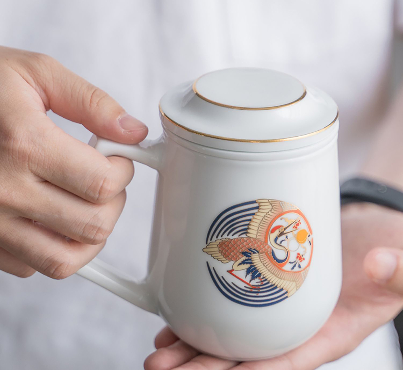 Cultural and creative products，Tea leakage cup，cultural and creative design，Ceramic product design，Mug Design，product design，cultural innovation design，