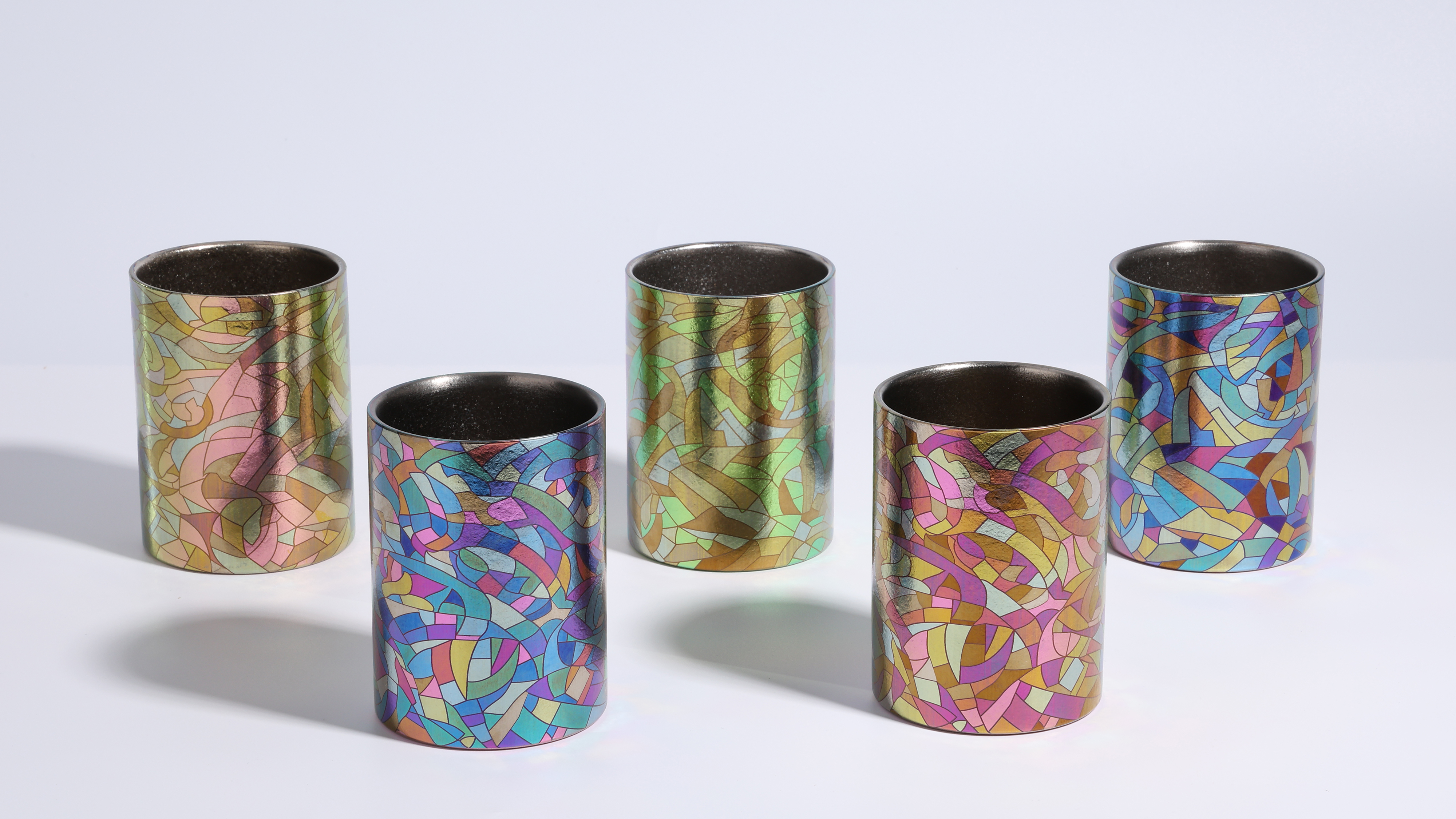 glass，Titanium cup，Water cup，colored titanium，Hals Titanium Cup，