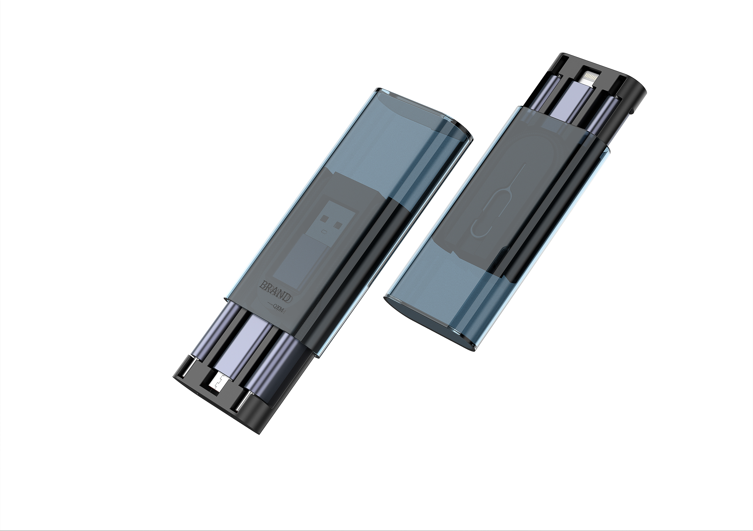 Data cable storage box，USB adapter，product design，industrial design，Intelligent digital，3C mobile phone periphery，