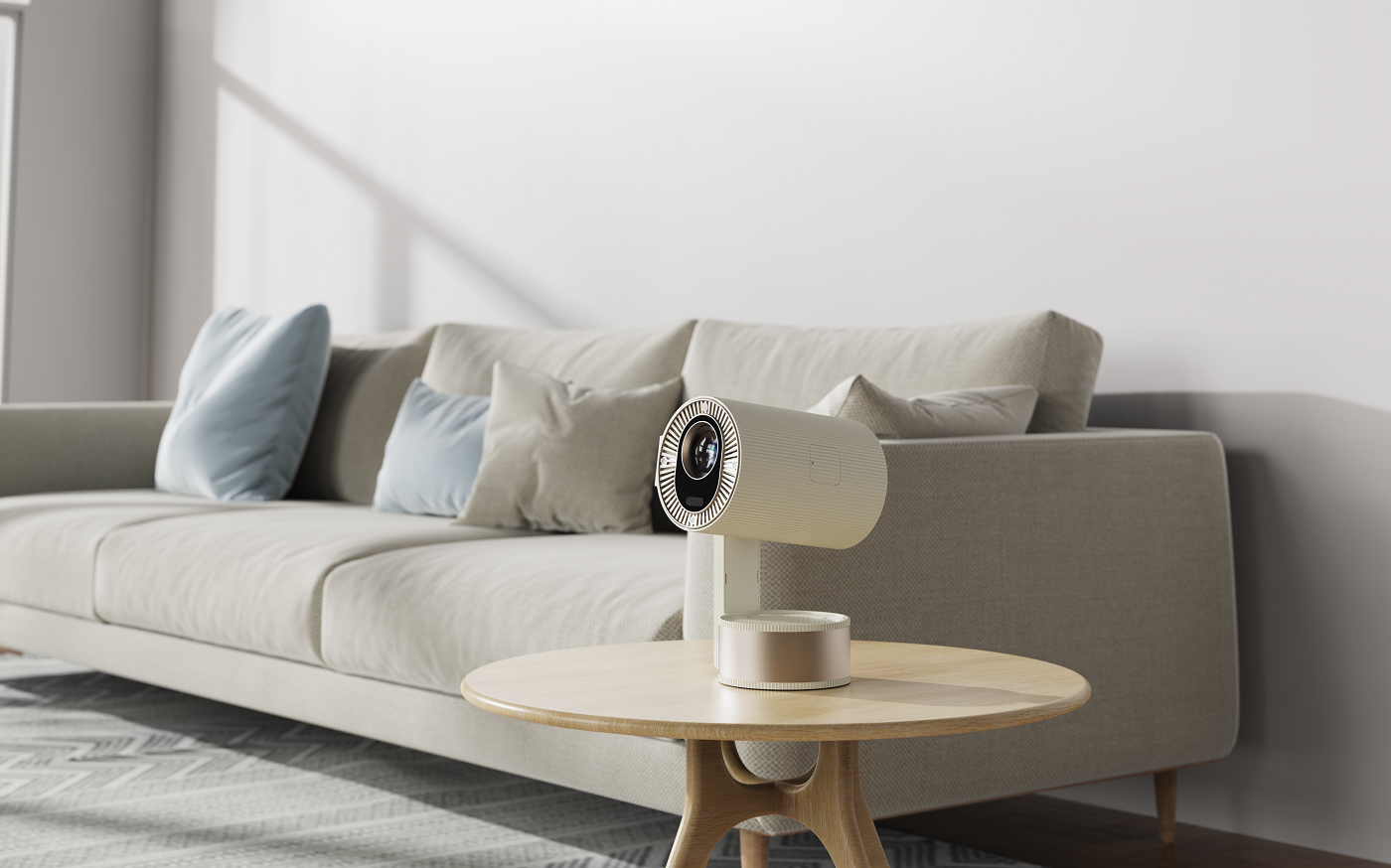 Projector Rendering，small home appliances，industrial design，Home Fashion，Portable projection，