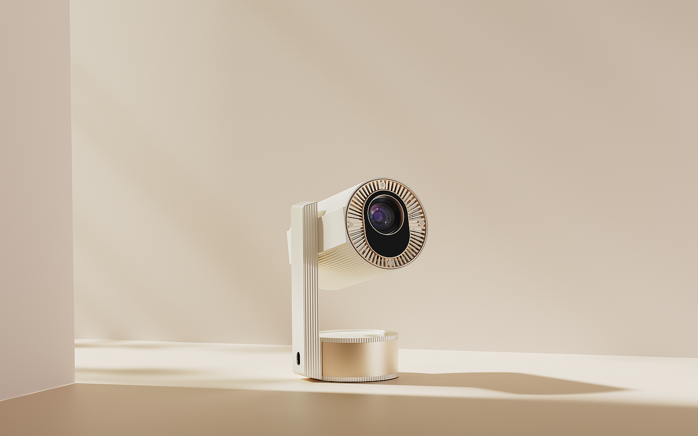 Projector Rendering，small home appliances，industrial design，Home Fashion，Portable projection，