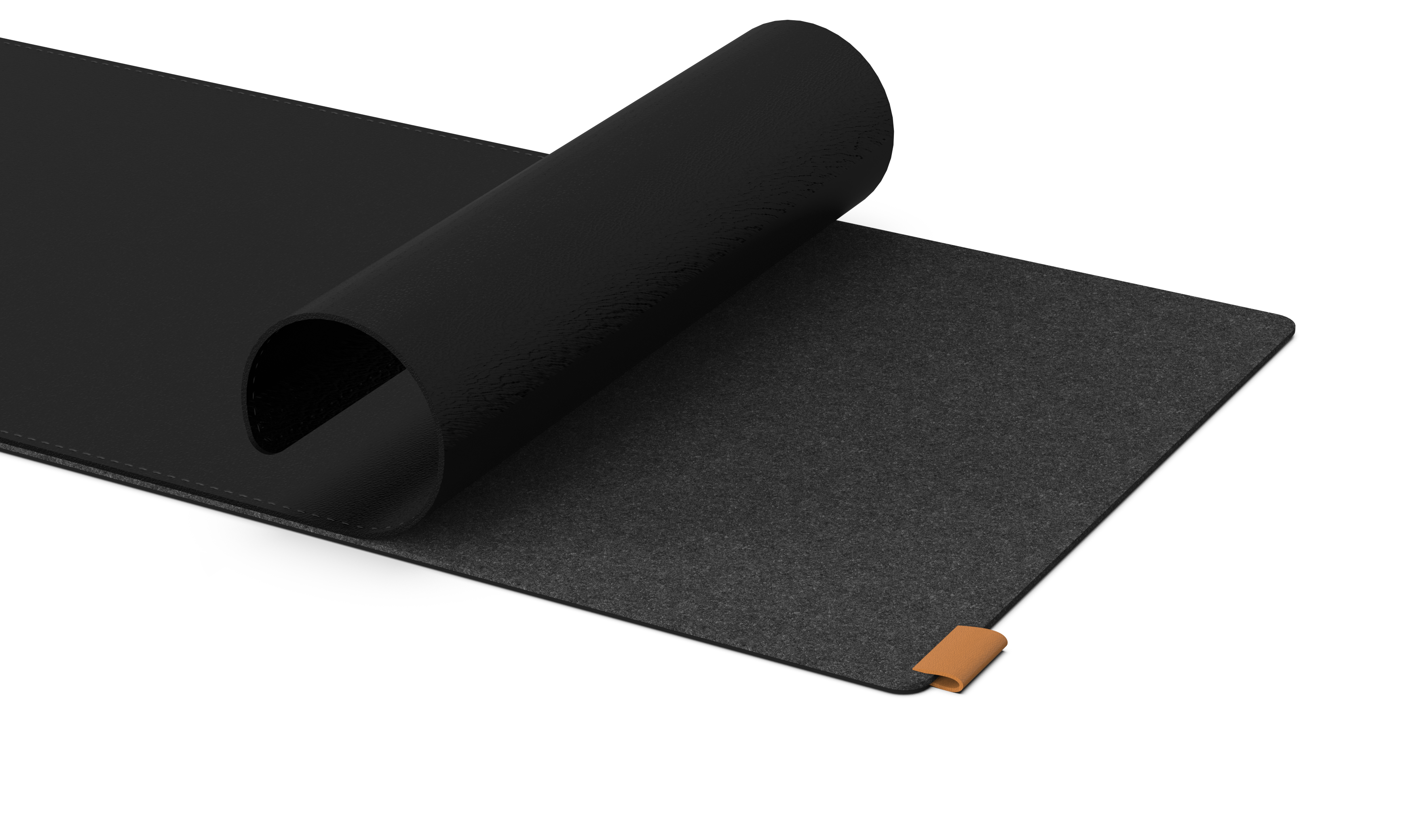 Double layer mouse pad with magnetic bracket wireless charger，