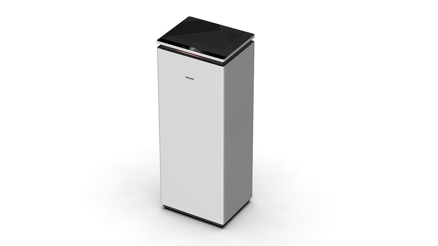 Fresh air fan，Appearance design，Household appliances，Extremely simple wind，
