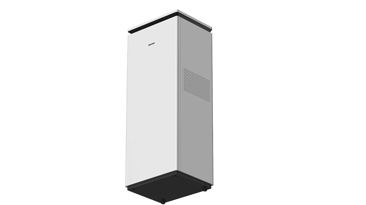 Fresh air fan，Appearance design，Household appliances，Extremely simple wind，