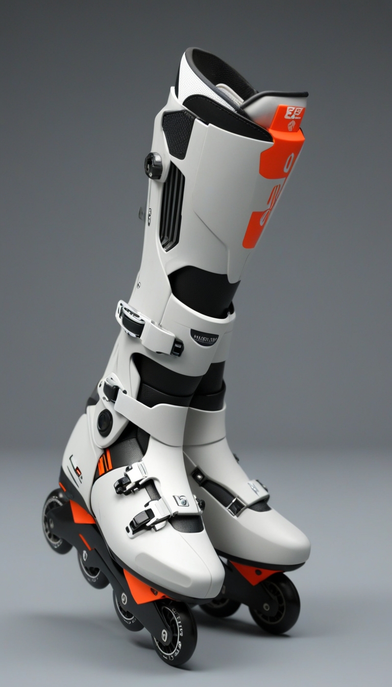 Roller skating shoes，