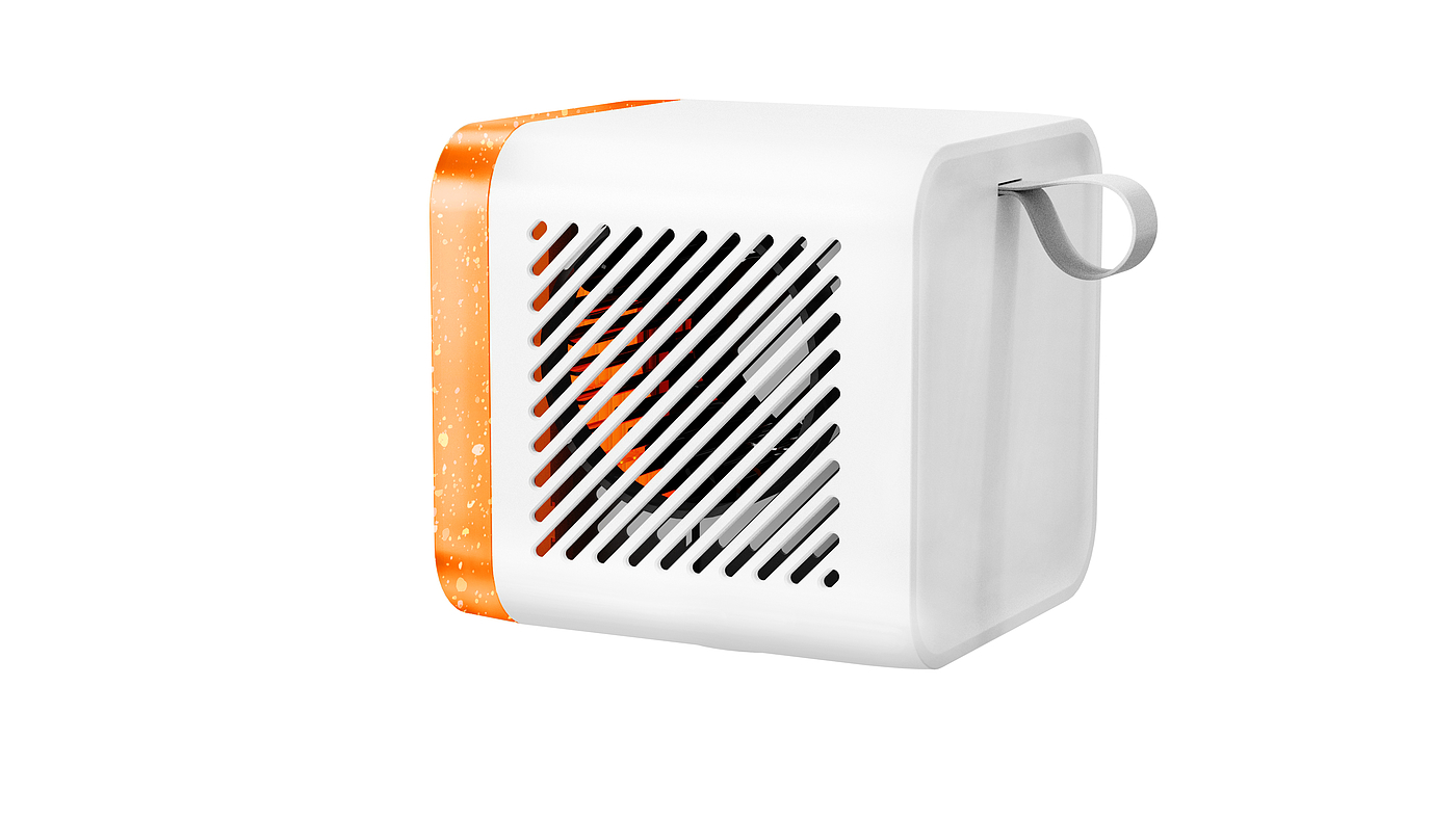 product design，Household appliances，Desktop fan，Modular design，