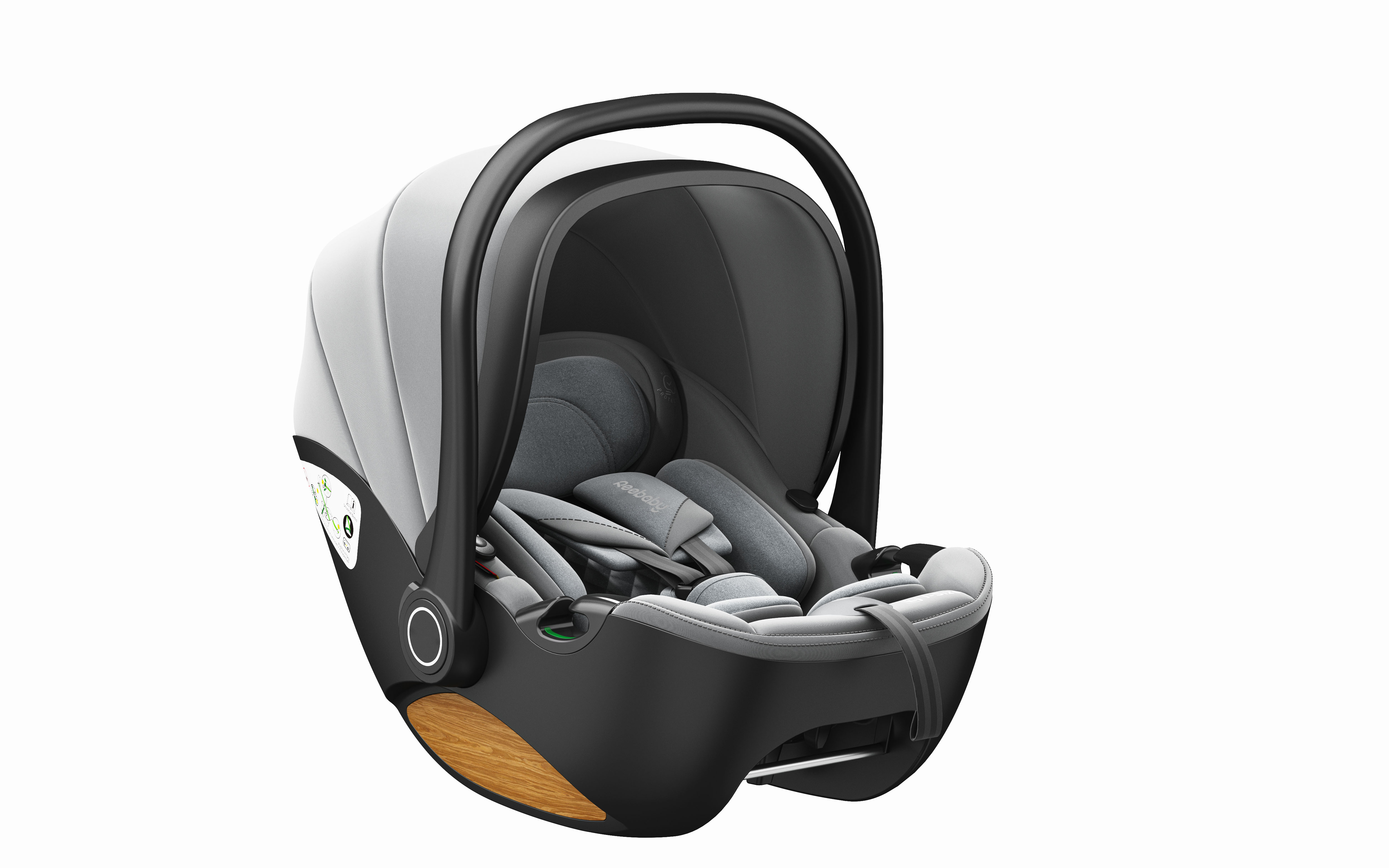 vehicle-use child safety seats，Modeling and rendering，Three-dimensional rendering of e-commerce products，Infant Carrier ，Maternal and infant products，Cross border E-commerce，Safety seat rendering，