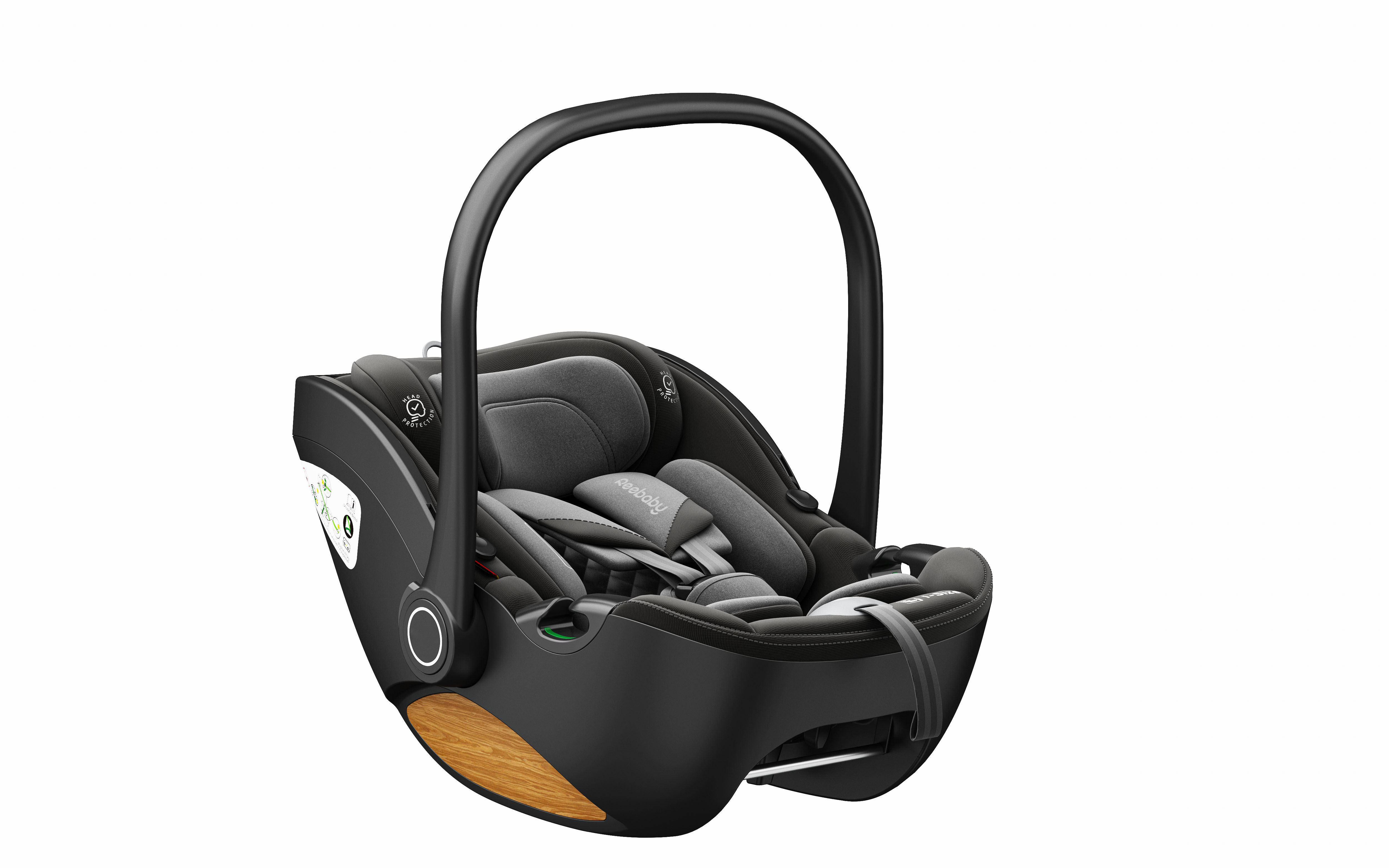 vehicle-use child safety seats，Modeling and rendering，Three-dimensional rendering of e-commerce products，Infant Carrier ，Maternal and infant products，Cross border E-commerce，Safety seat rendering，