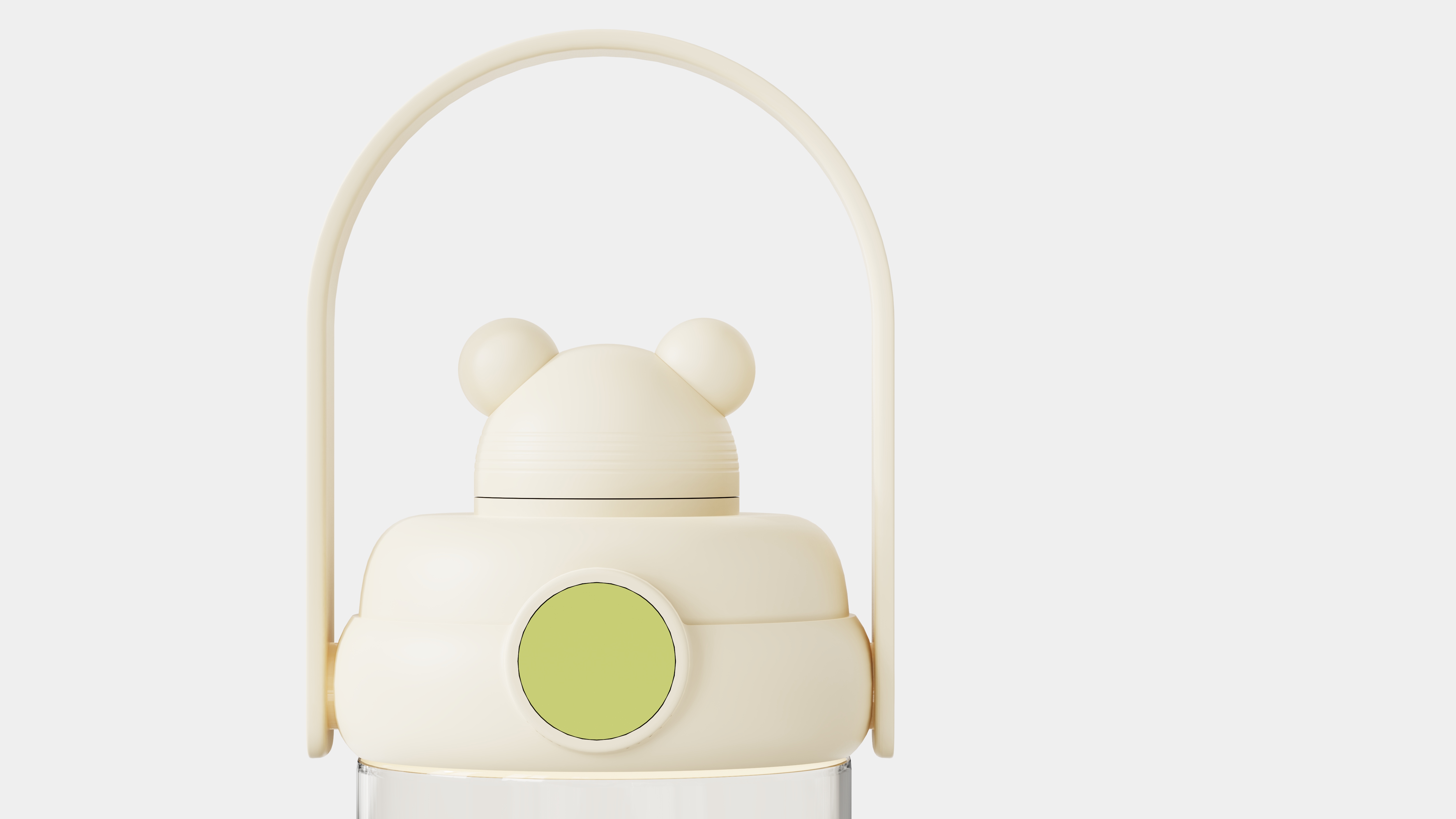Outdoor kettle，Ins wind，Simple and cute，Little bear，conceptual design，