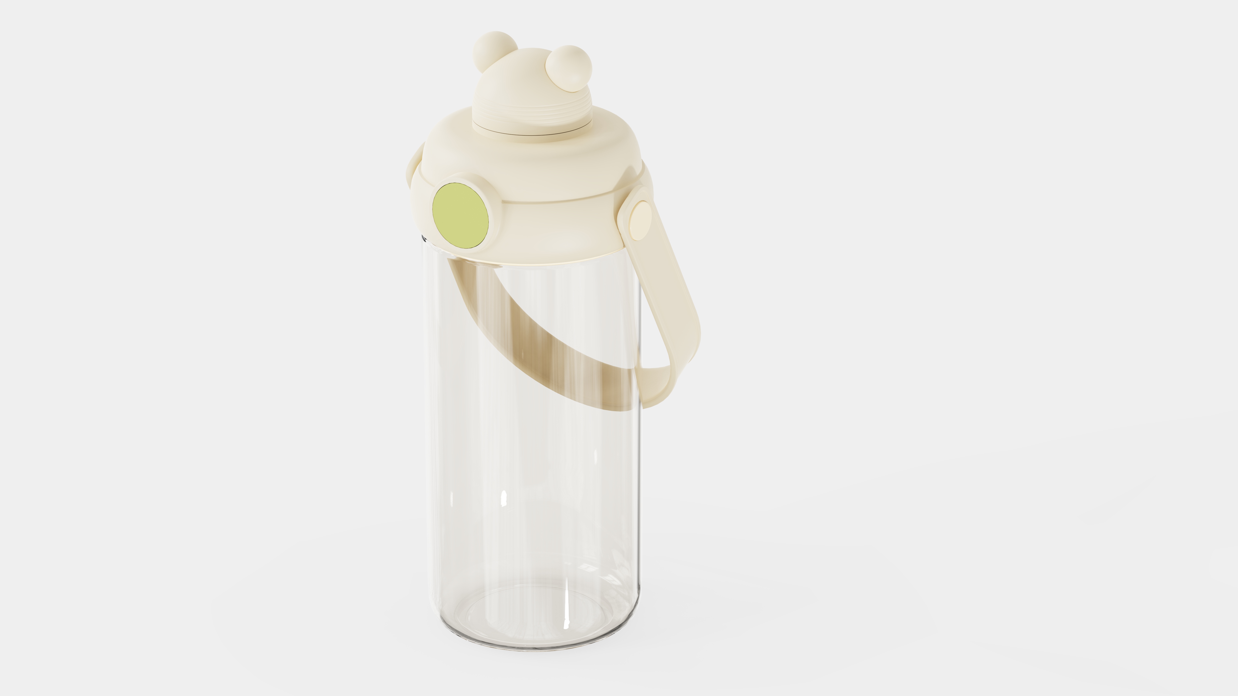 Outdoor kettle，Ins wind，Simple and cute，Little bear，conceptual design，