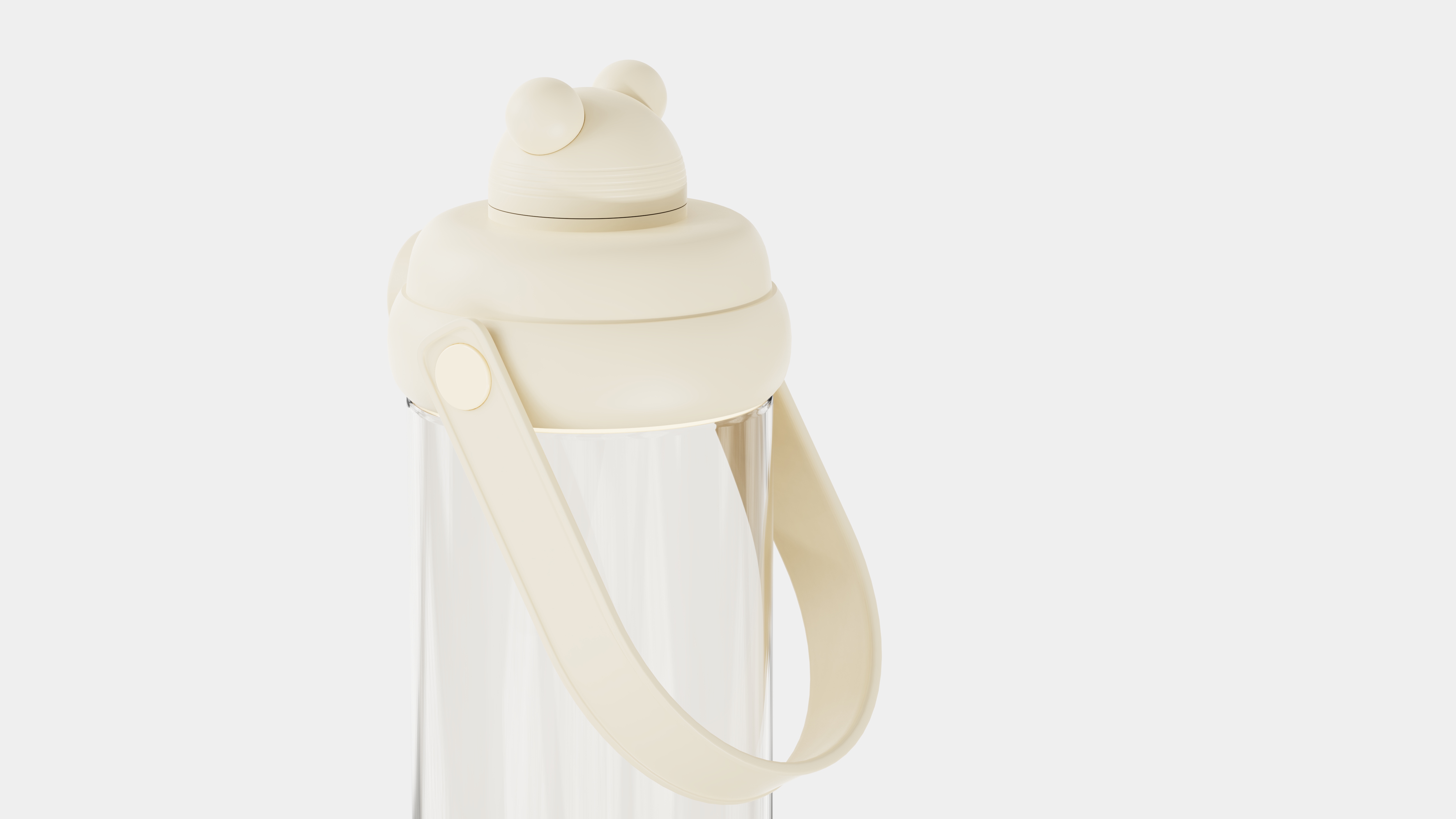 Outdoor kettle，Ins wind，Simple and cute，Little bear，conceptual design，