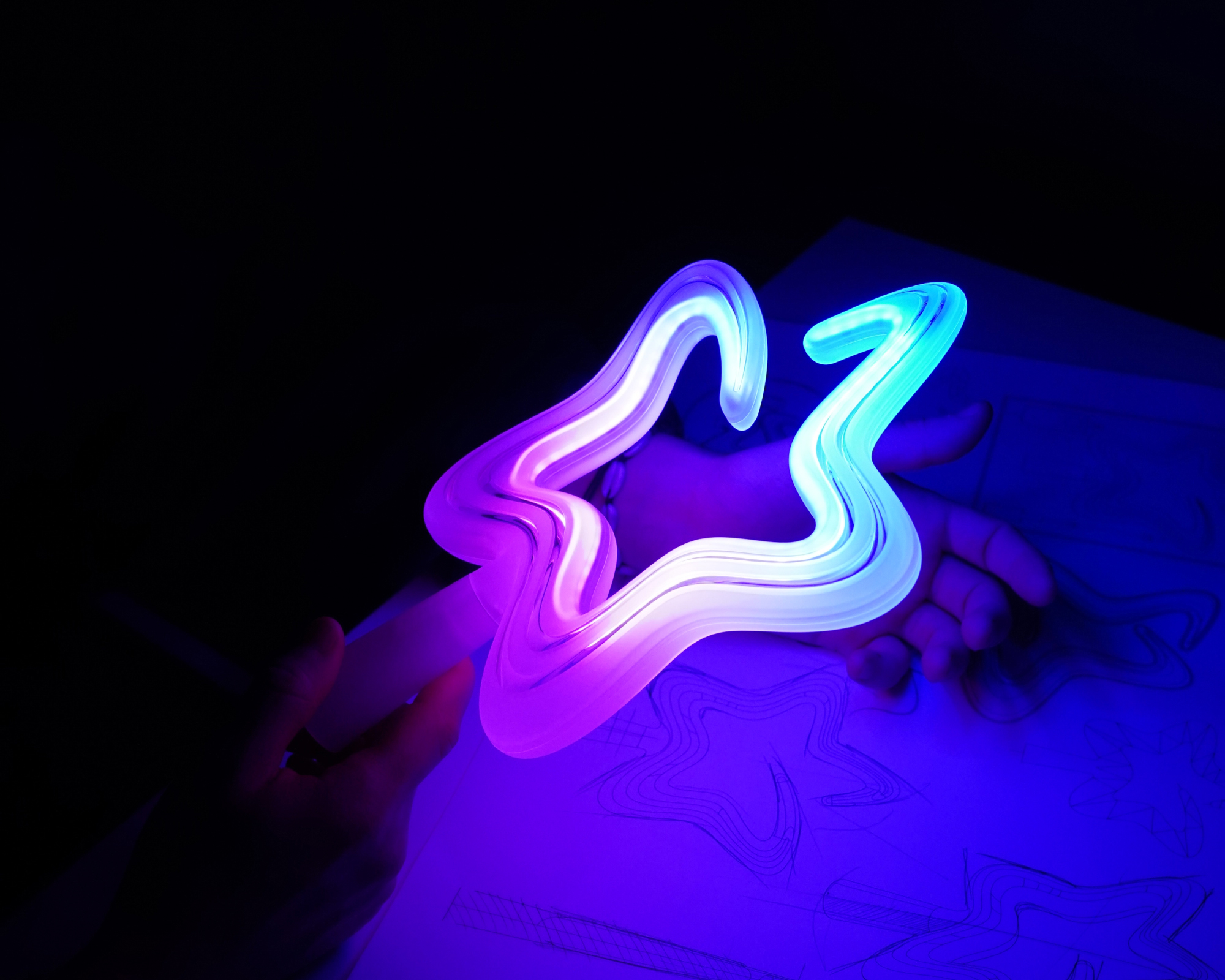 Intelligent lamp，Christmas Lights，Lighting，Technology lamp，industrial design，Smart home，Digital intelligence，Lamp design，