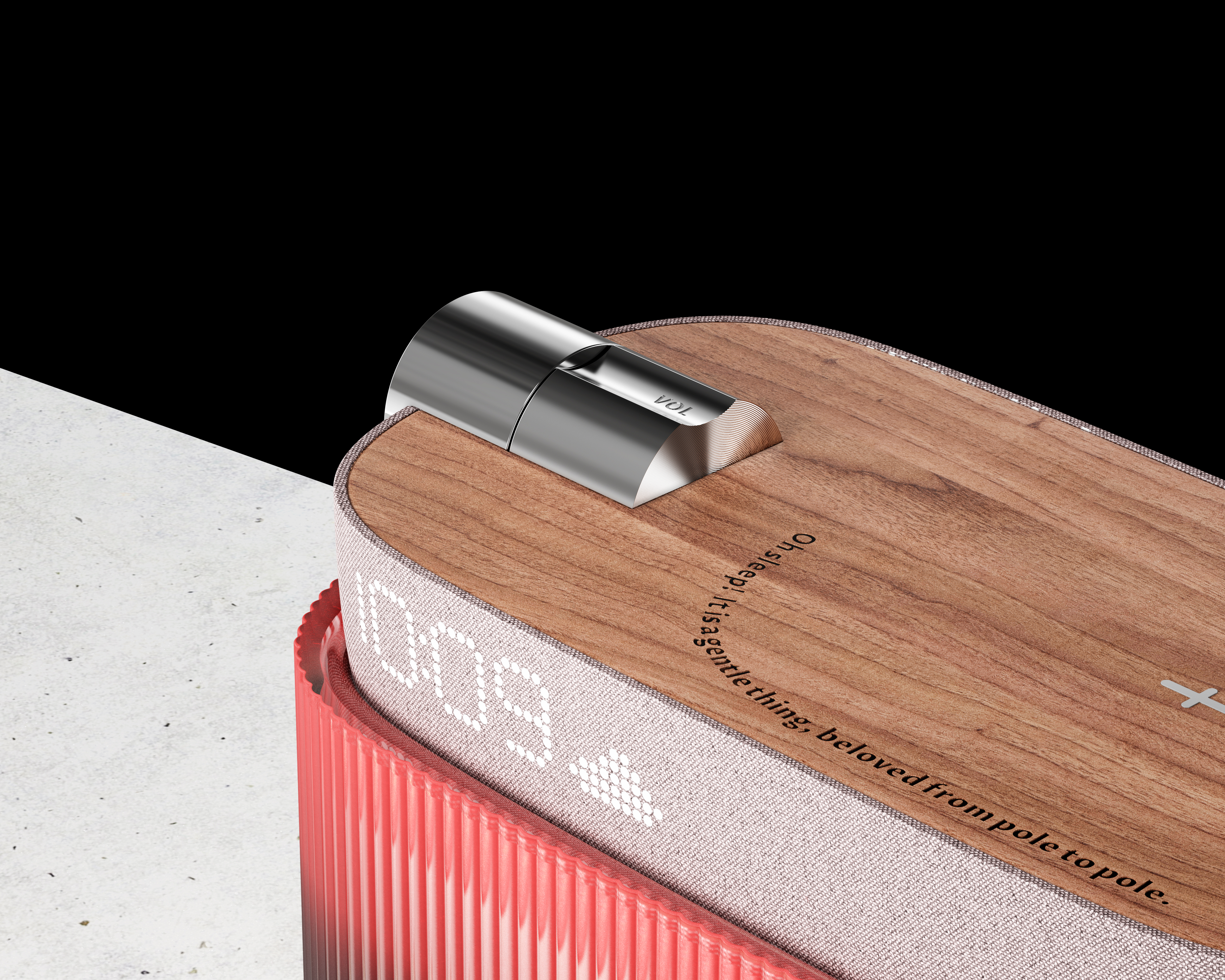 sound，sleep，loudspeaker box，industrial design，product design，separate，