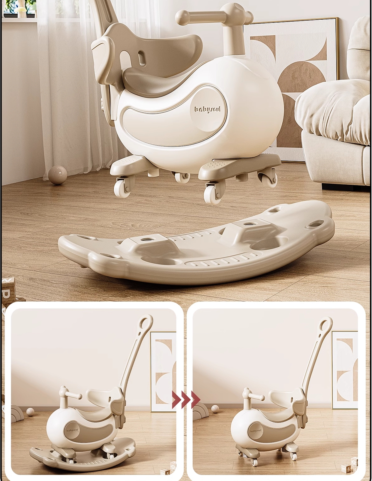 bouncing rocking horse，Bouncing Horse，rocking horse，Children's Toys，