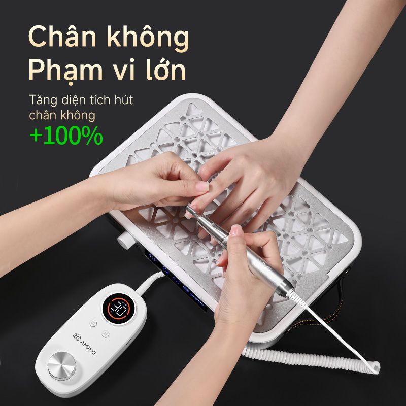 G6 Twin Turbo Nail Vacuum Cleaner-Super Suction，