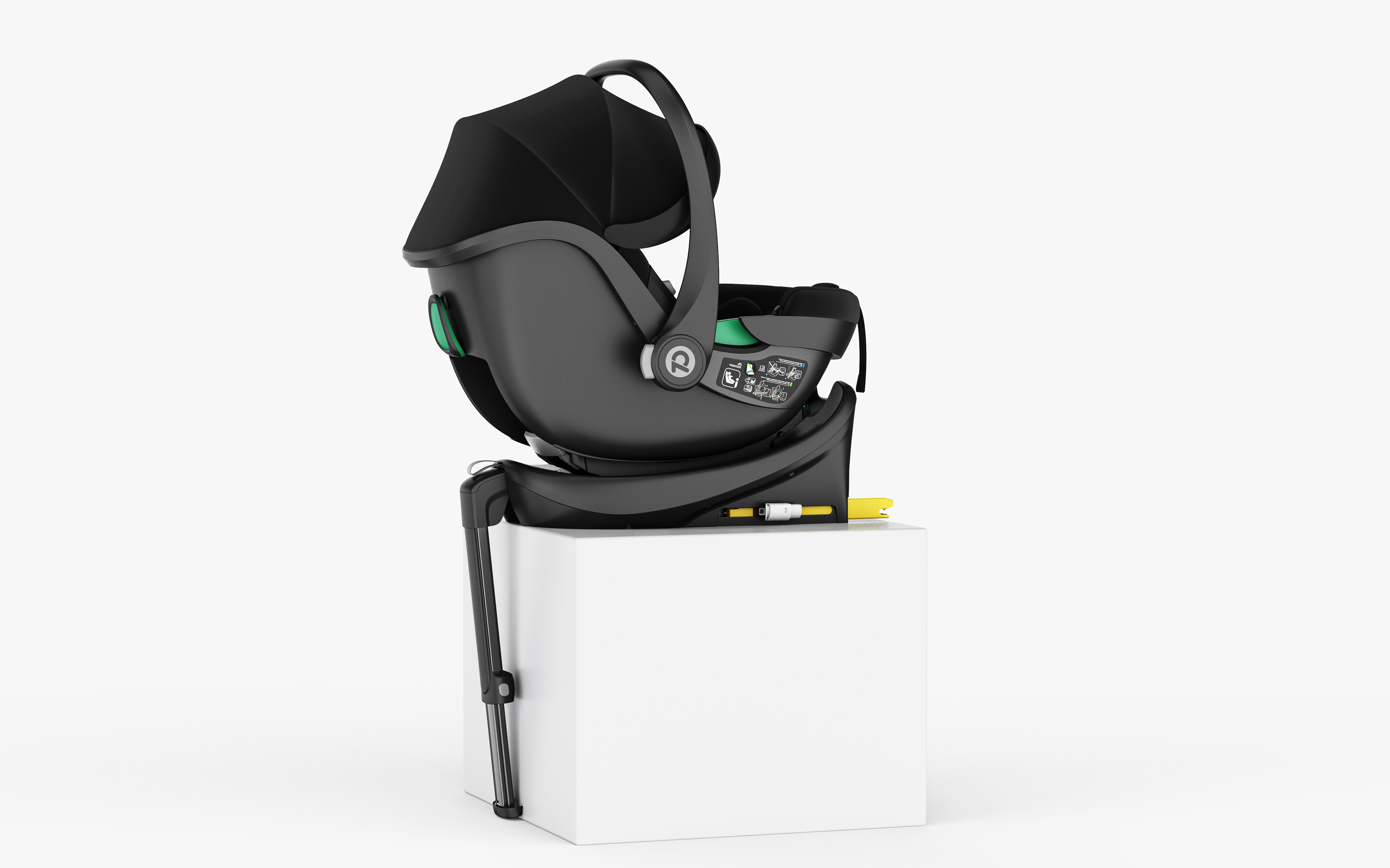 Safety seat，Infant Carrier ，Modeling and rendering，Safety seat rendering，E-commerce product rendering，Cross border E-commerce，Maternal and infant products，