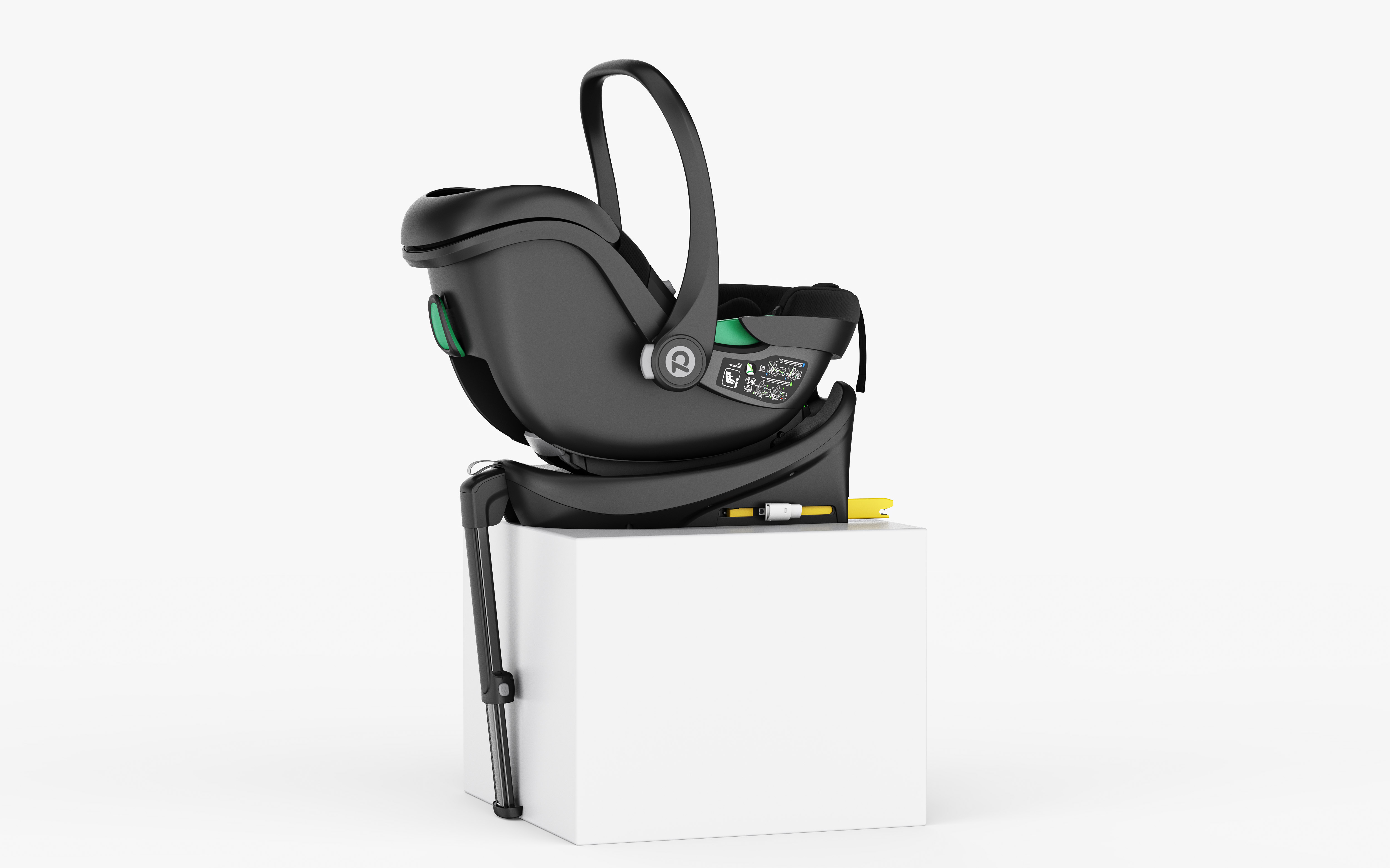 Safety seat，Infant Carrier ，Modeling and rendering，Safety seat rendering，E-commerce product rendering，Cross border E-commerce，Maternal and infant products，
