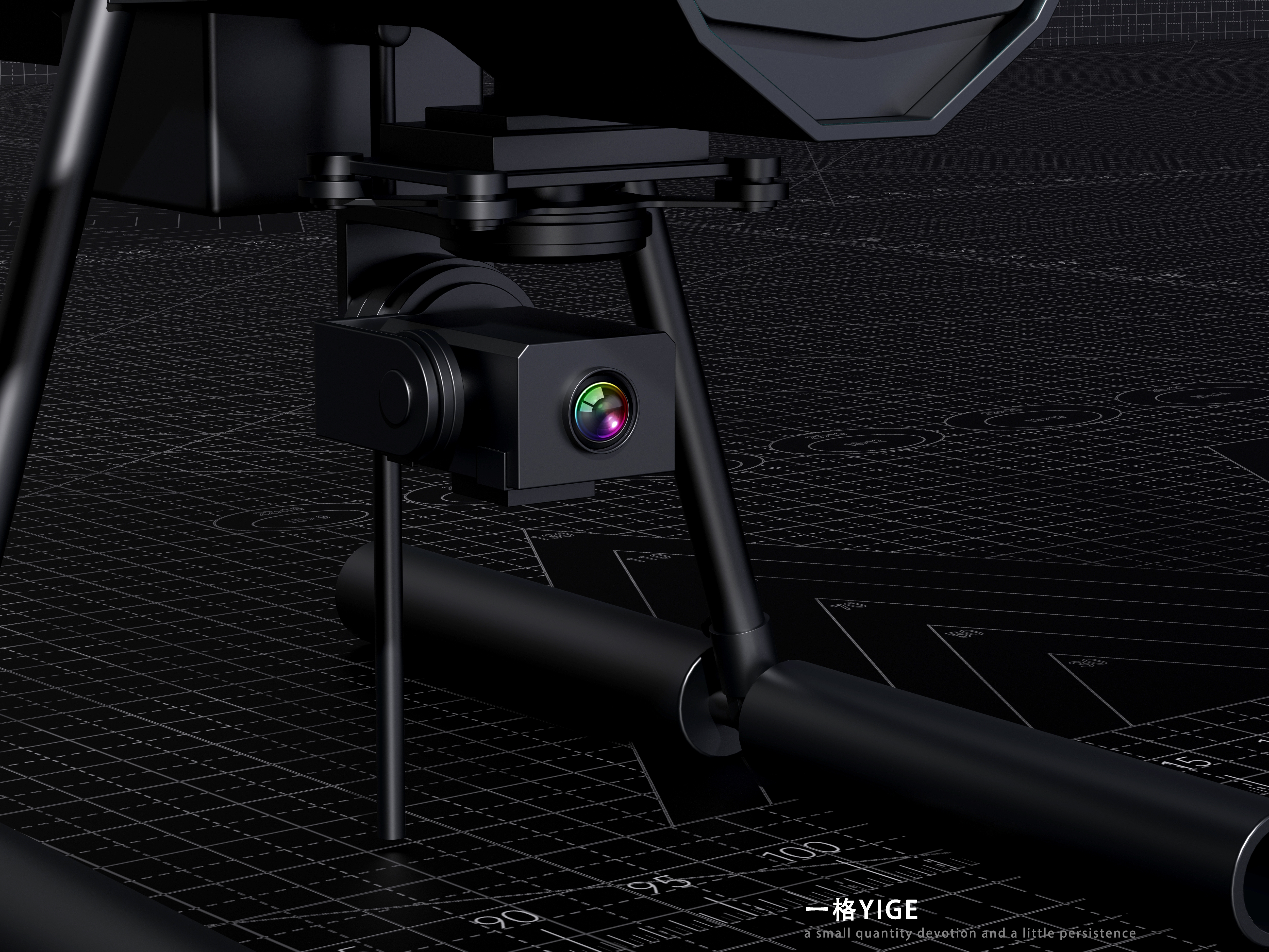 Industrial Design, UAV, Water Detection，