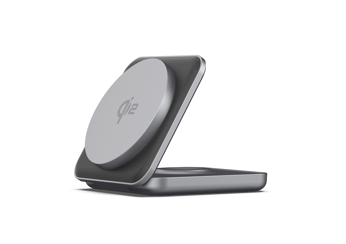 Q2 magnetic two-in-one wireless charger，