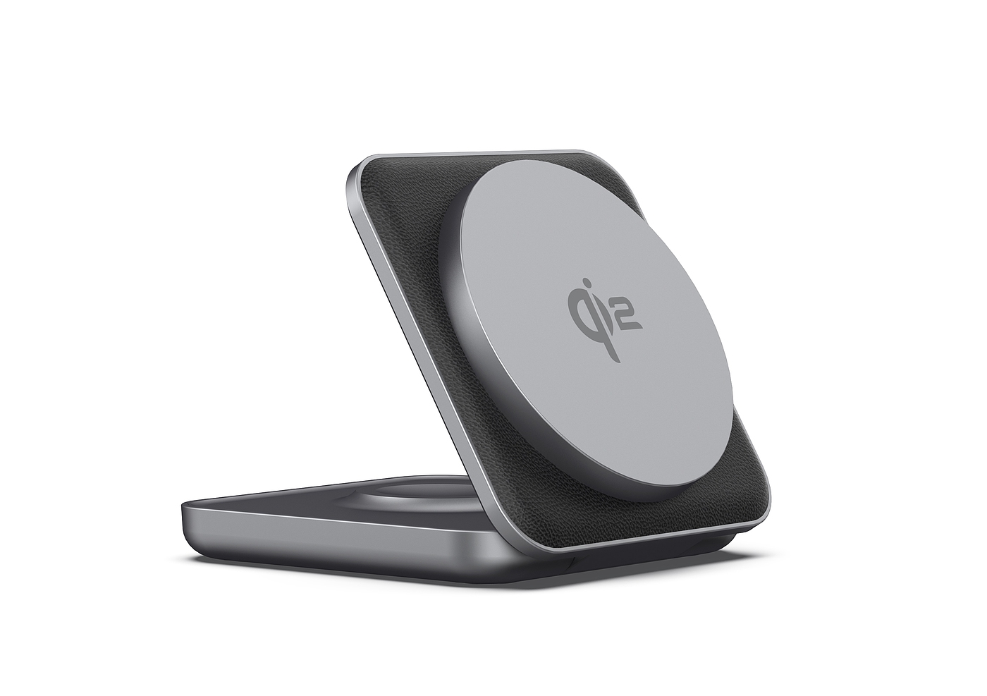 Q2 magnetic two-in-one wireless charger，