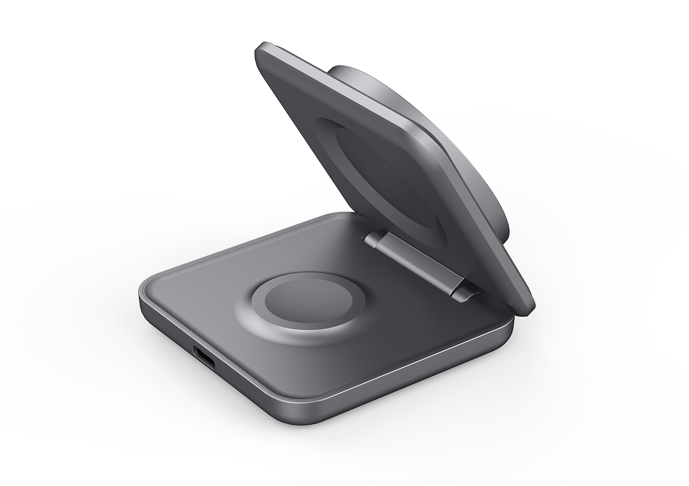 Q2 magnetic two-in-one wireless charger，