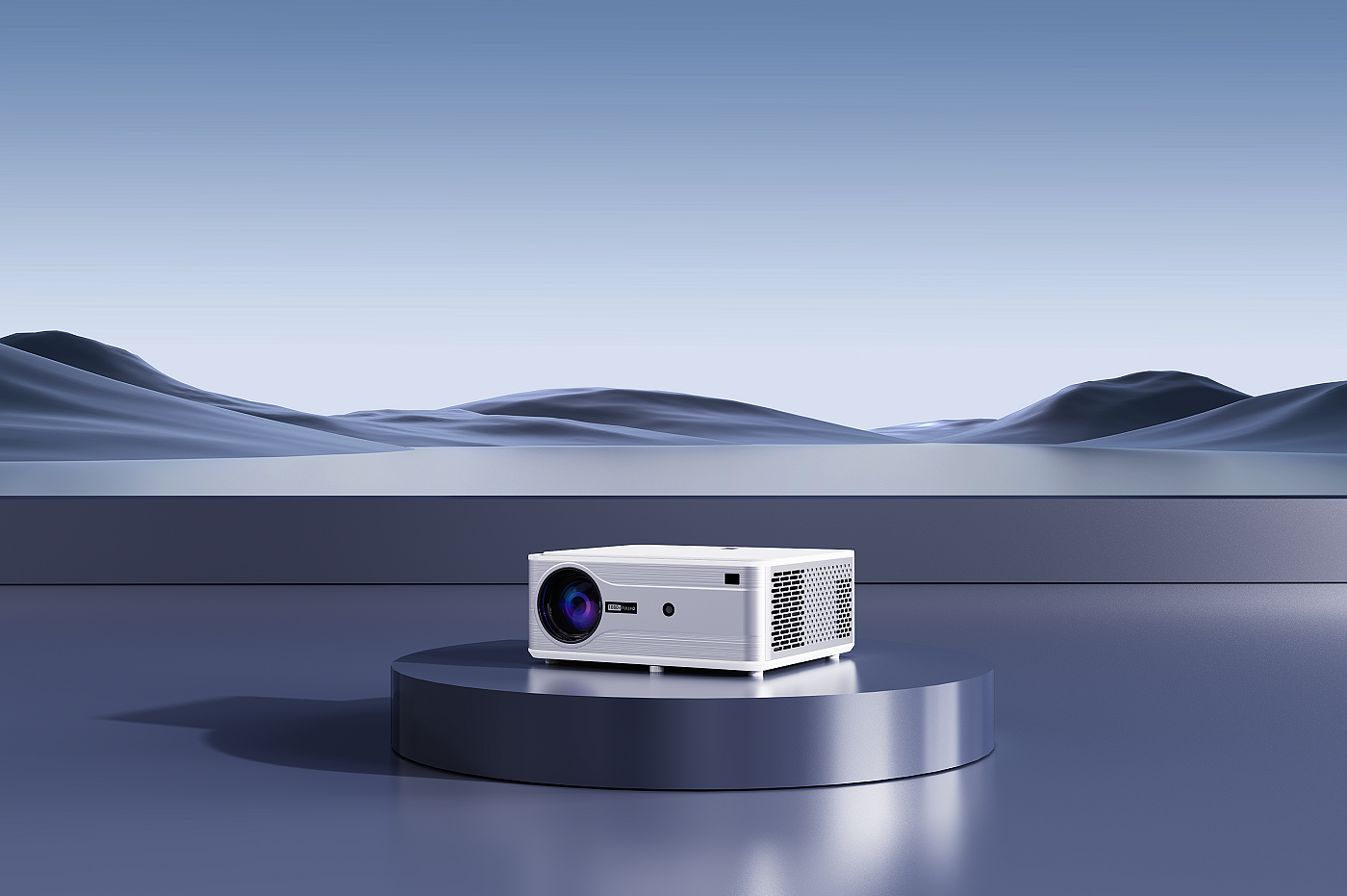Projector，small home appliances，Rendering，Portable projection，industrial design，Digital Audio and Shadow，