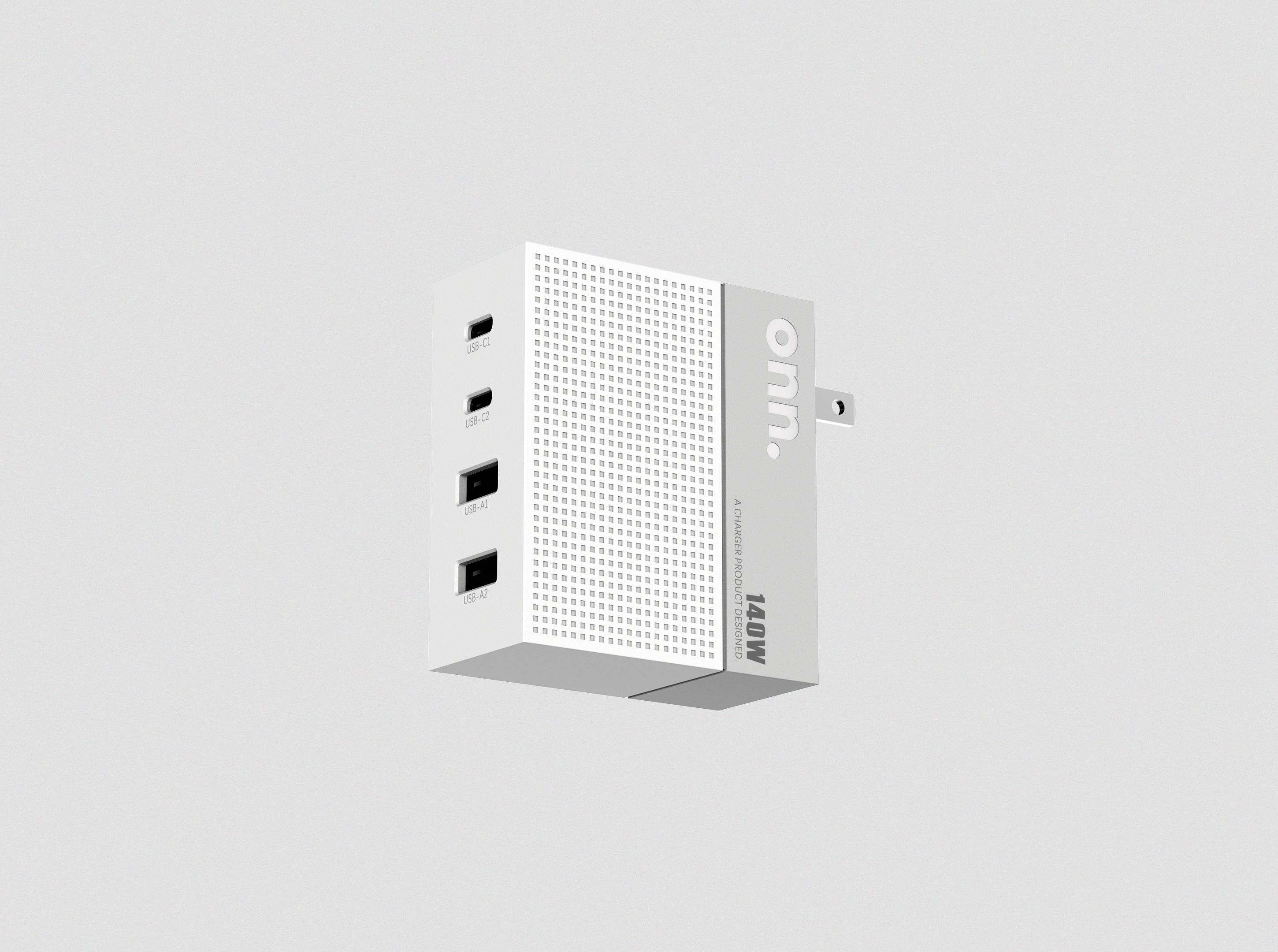 Charger，Fast charging，mini，GaN four-port，