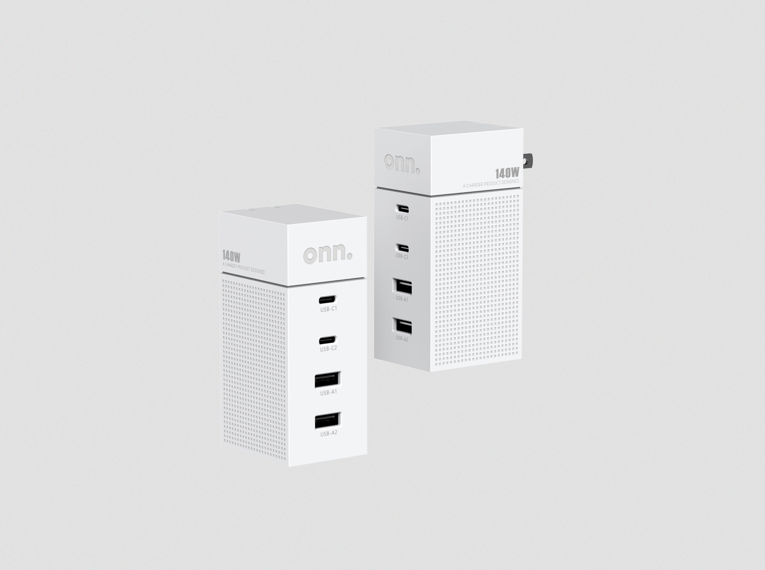 Charger，Fast charging，mini，GaN four-port，