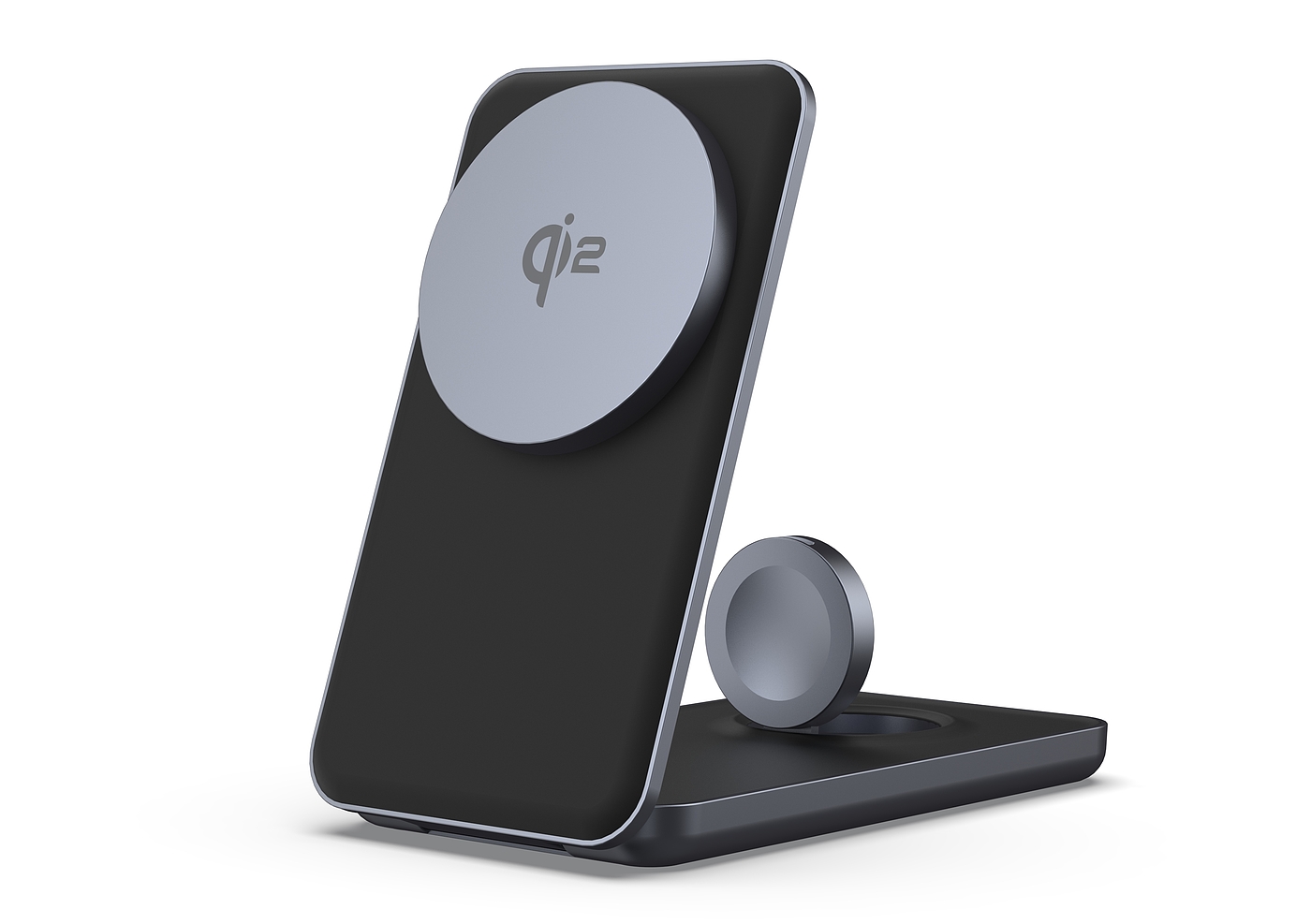 Q2 magnetic three-in-one wireless charger，