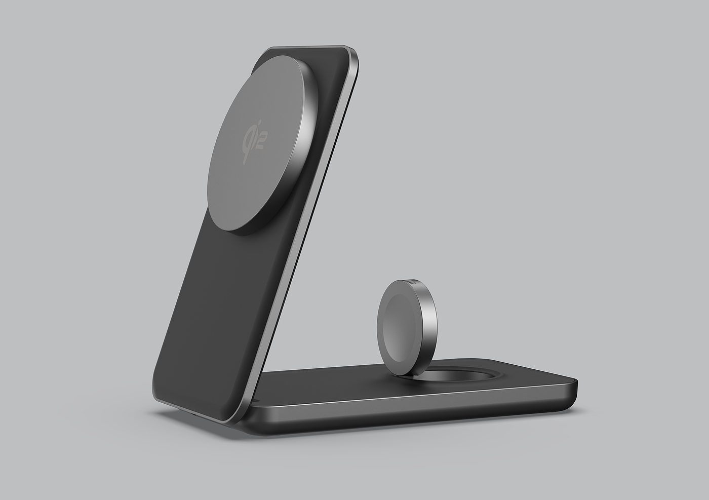 Q2 magnetic three-in-one wireless charger，