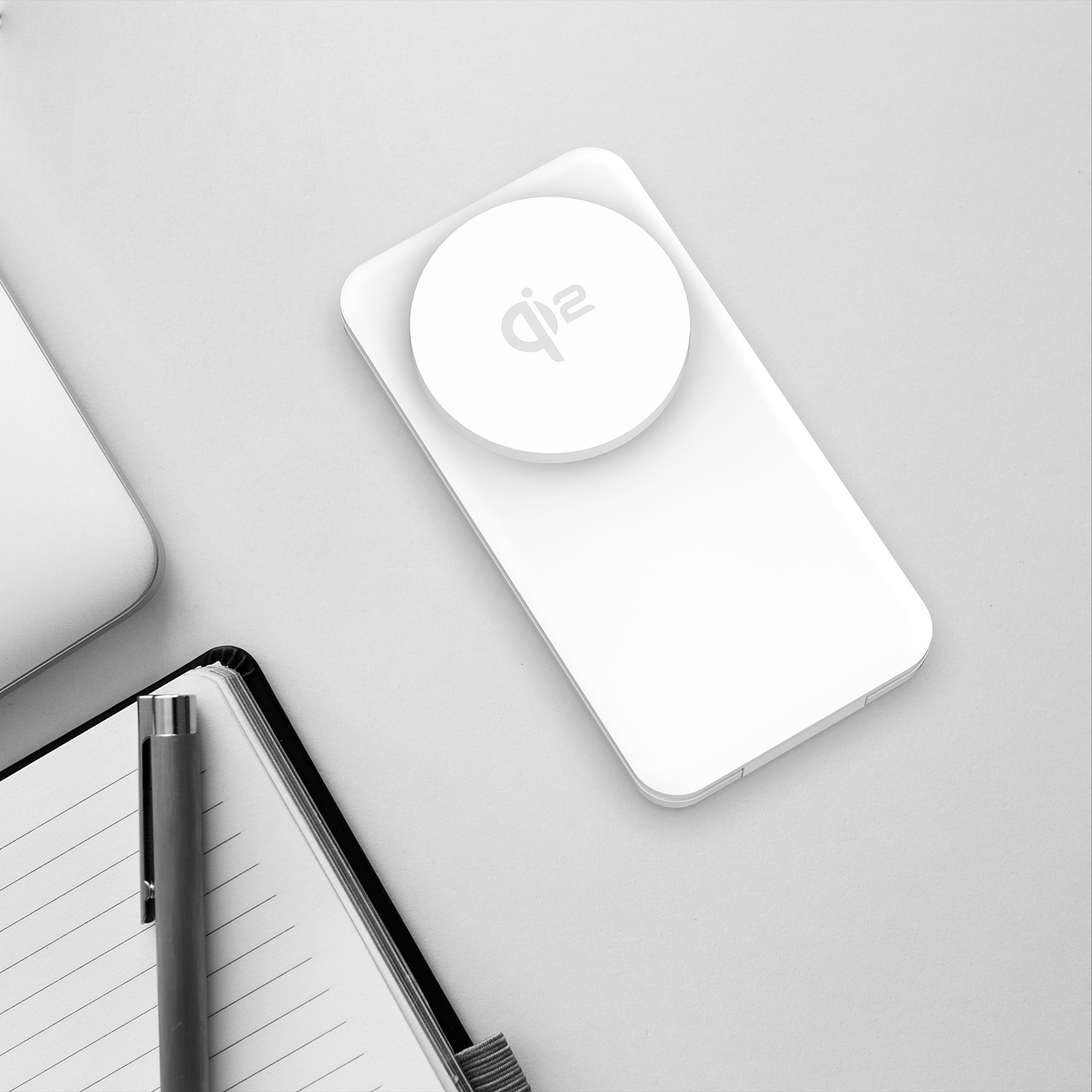 Q2 magnetic three-in-one wireless charger，