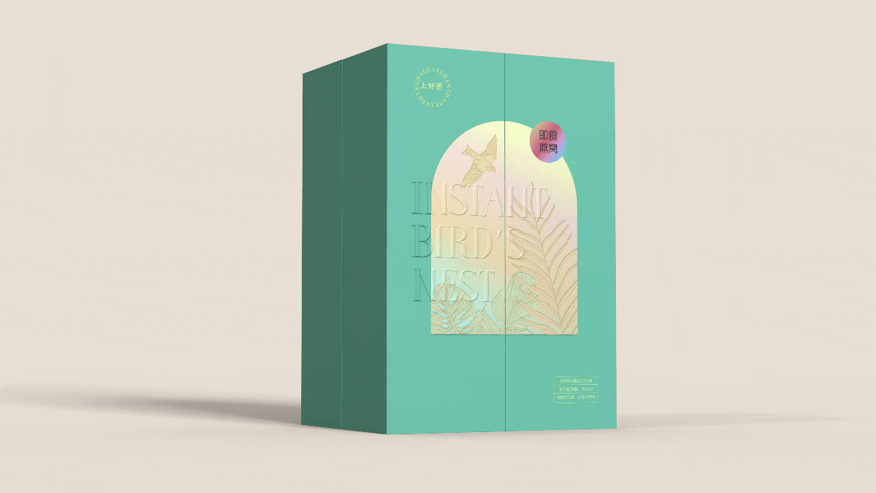 Bird's Nest Packaging Design，Instant Bird's Nest Packaging，Sam's member gift box packaging，