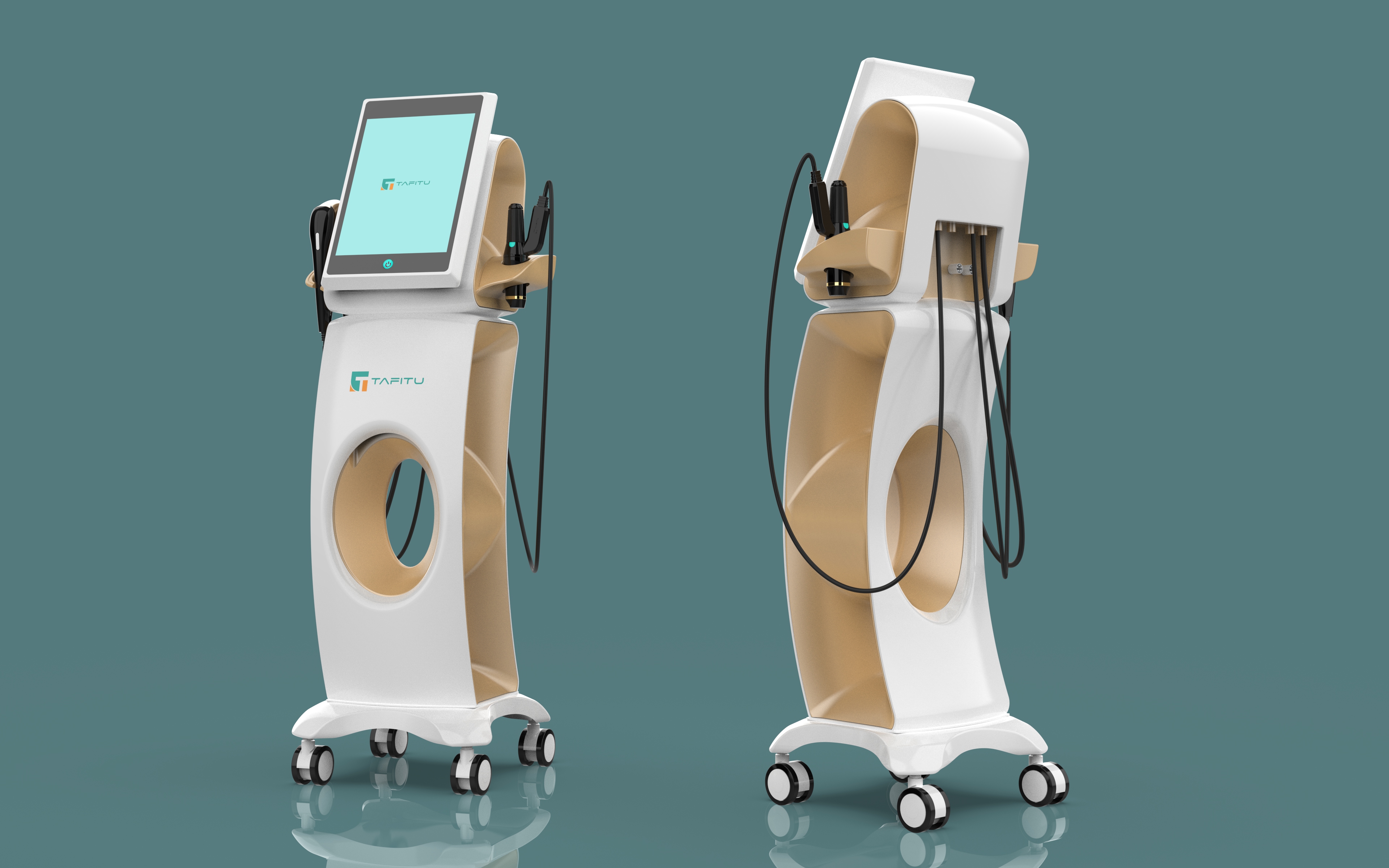 Beauty instrument appearance，