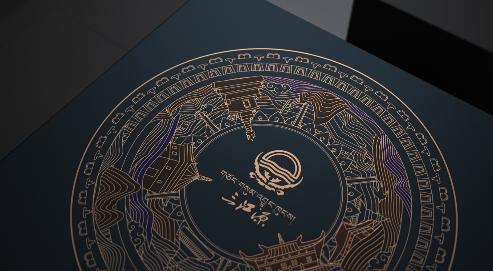 Cordyceps sinensis from Sanjiangyuan，Cordyceps gift box packaging，Cordyceps packaging design，