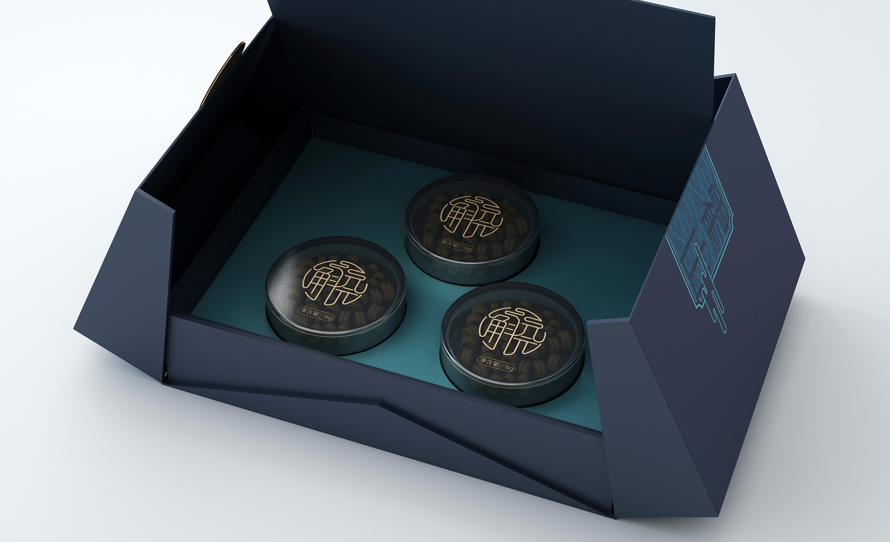 Dendrobium Huoshanense Packaging，Dendrobium officinale gift box packaging，Packaging design of health products，