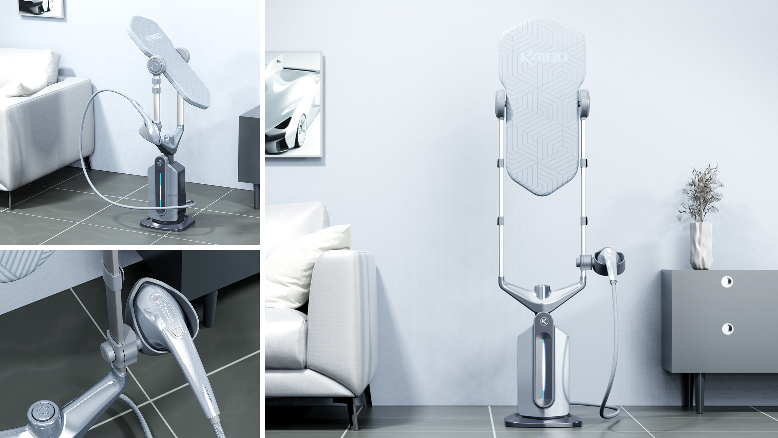 Hanging ironing machine，Iron，Clothing care machine，ultrasonic cleaning，Retro，multi-function，portable，