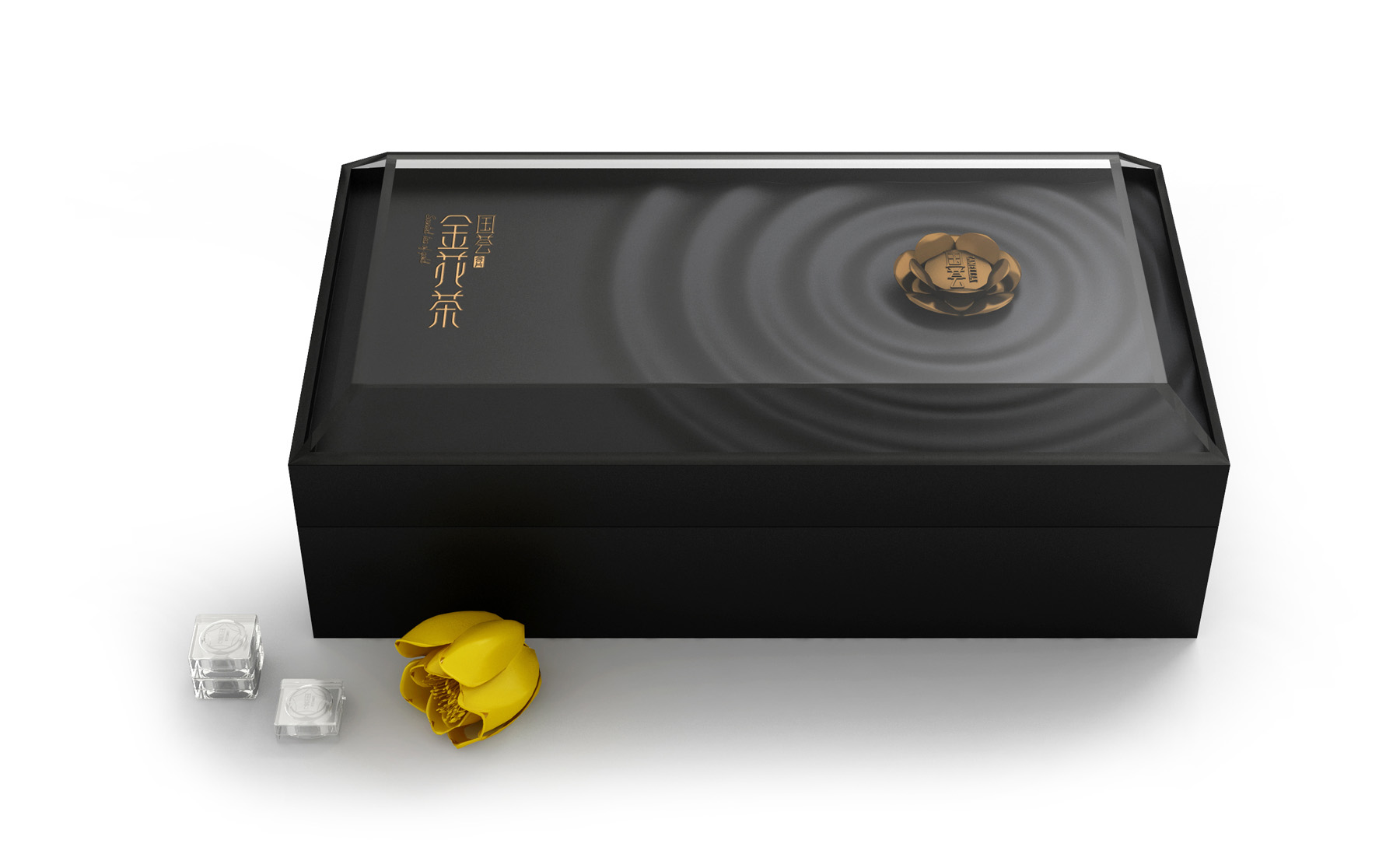 Guohui Golden Camellia Tea Packaging，Golden Flower Tea Packaging，Nutritional health care products packaging，