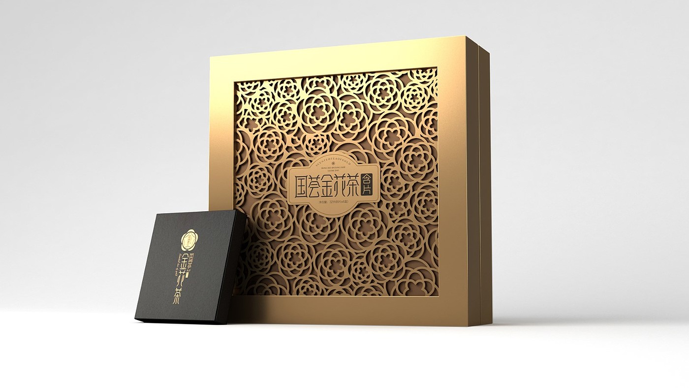 Guohui Golden Camellia Tea Packaging，Golden Flower Tea Packaging，Nutritional health care products packaging，