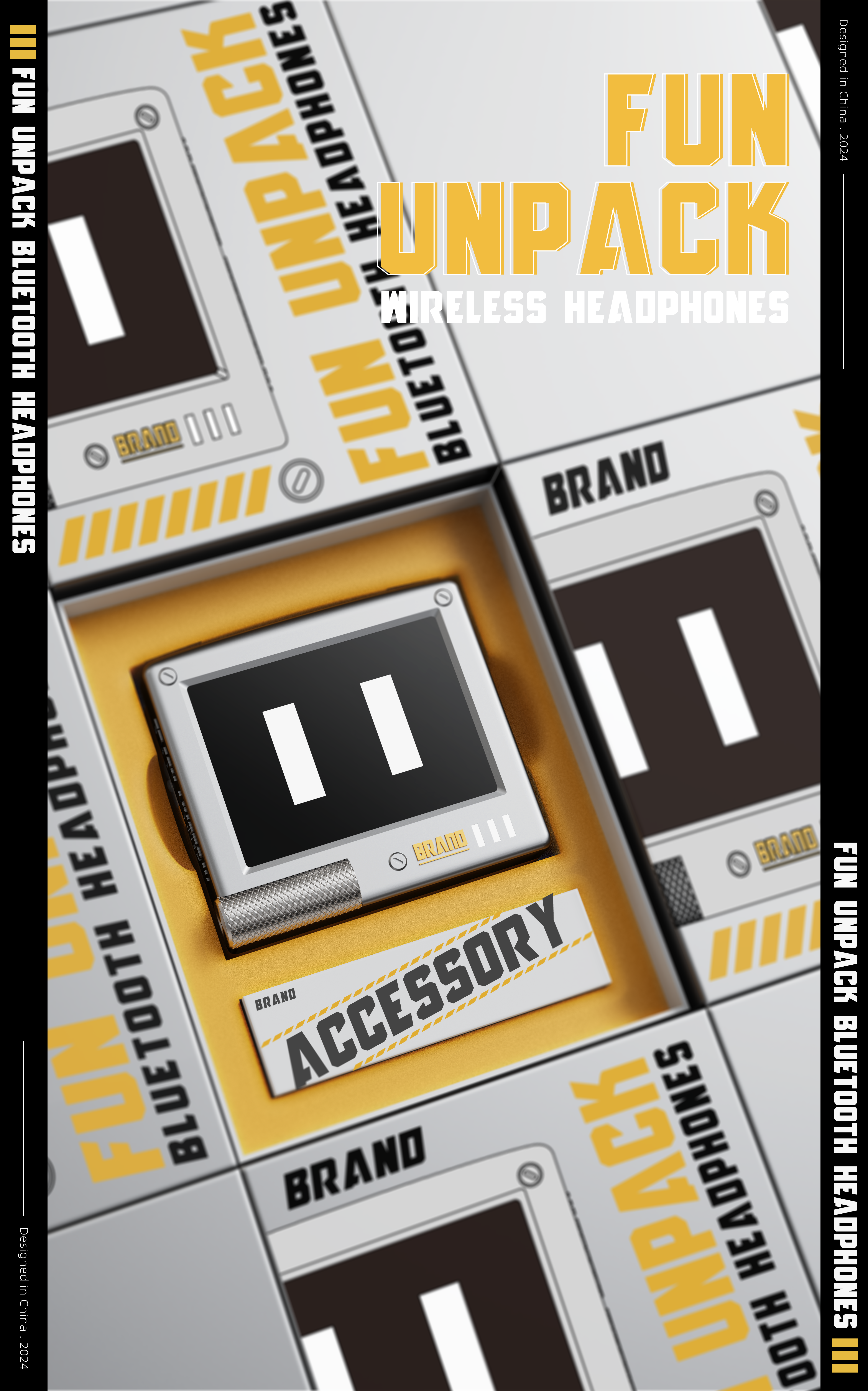 product design，decompression，Interesting design，Half in-ear earphone，industrial design，headset，