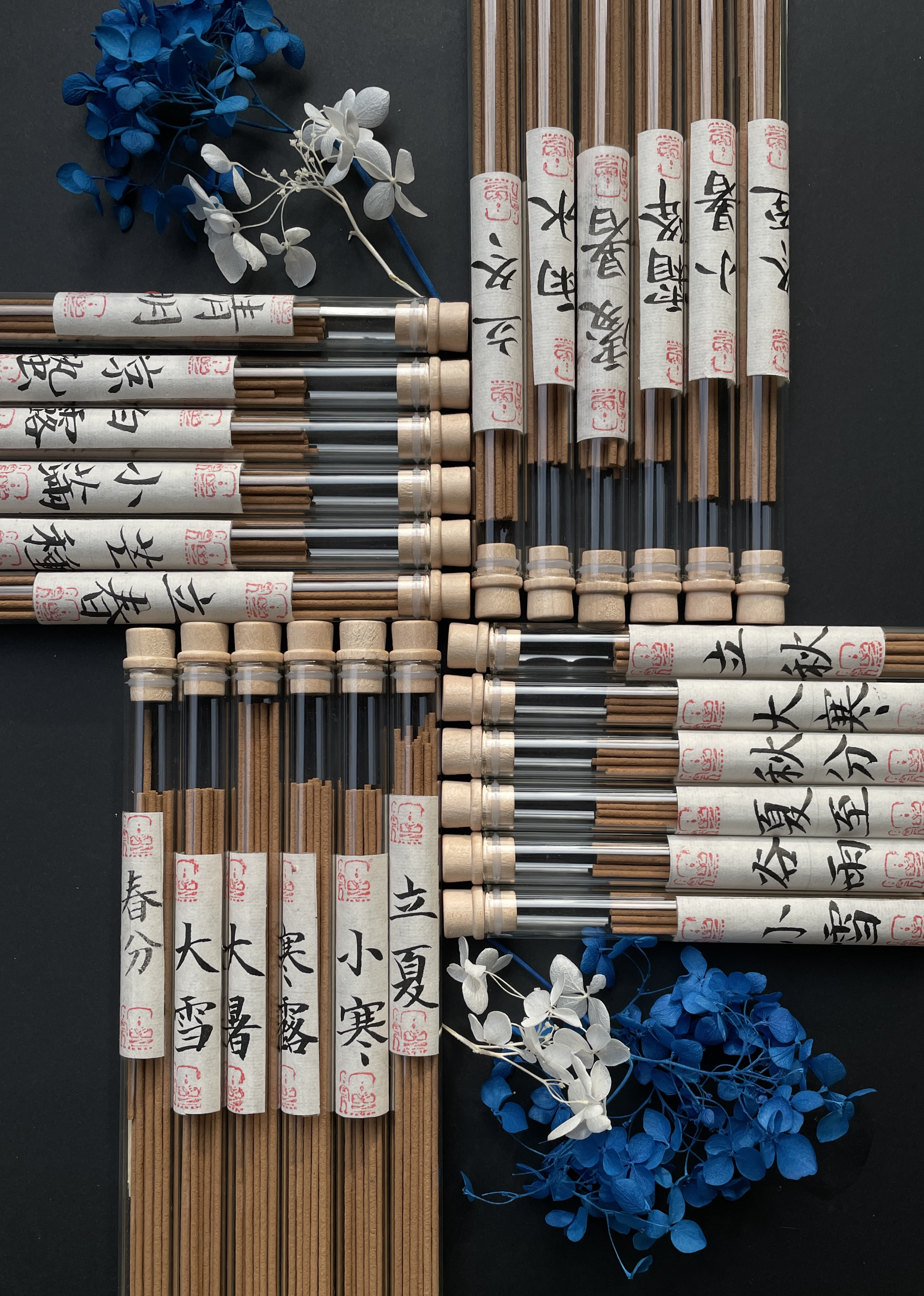 24 throttle line incense to meet the needs of different use scenarios with incense.，Joss stick，