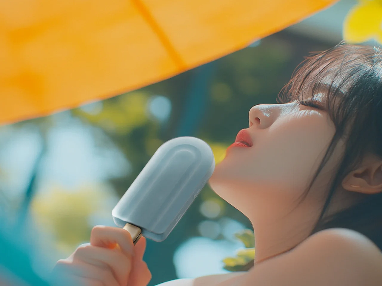 portable battery，Creative modeling，Popsicle inspiration，USB-C，PoPsic，