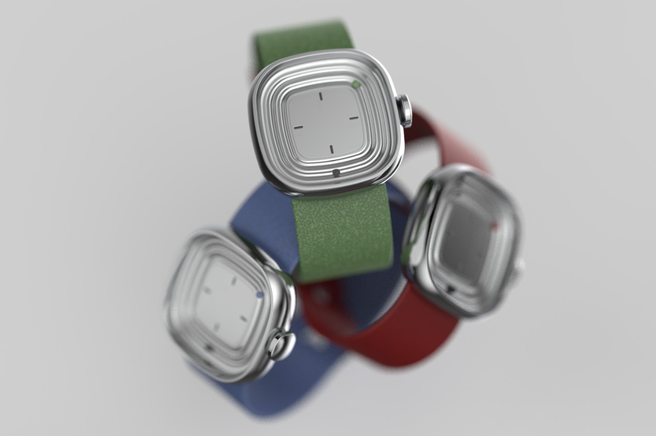 Retro Lovers，Minimalism，Watch design，Labyrinth dial，