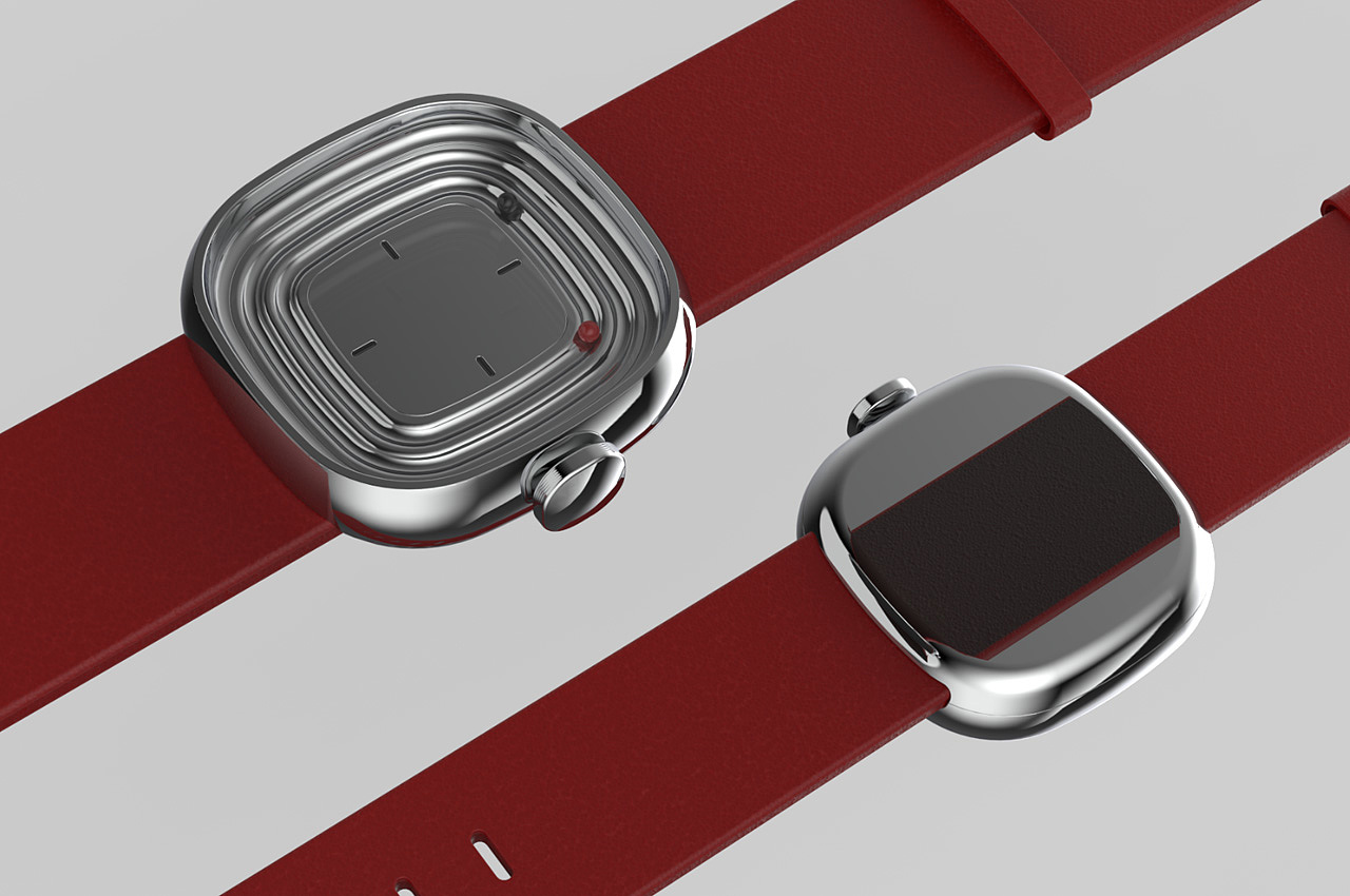 Retro Lovers，Minimalism，Watch design，Labyrinth dial，