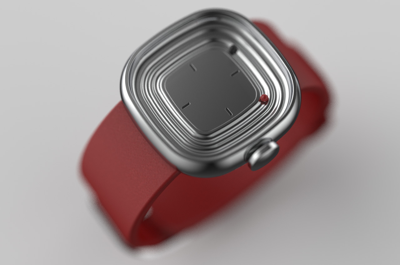 Retro Lovers，Minimalism，Watch design，Labyrinth dial，