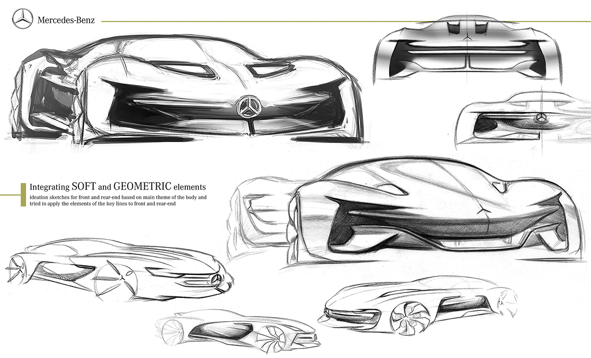 vehicle，industrial design，vehicle，Sports car，Concept Car，Benz，