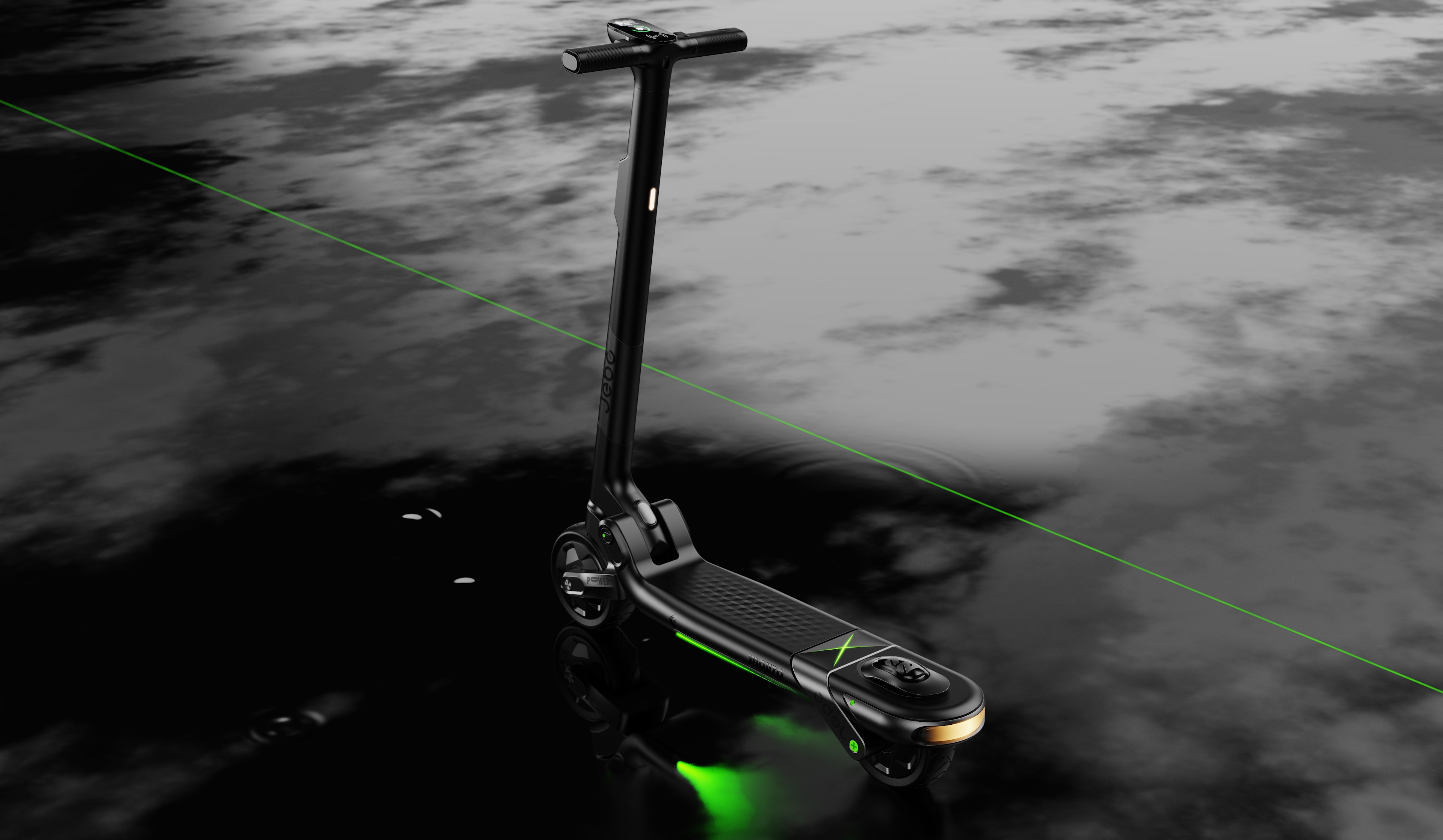 Scooter，Electric scooter，product design，outdoors，motion，outdoor sport，